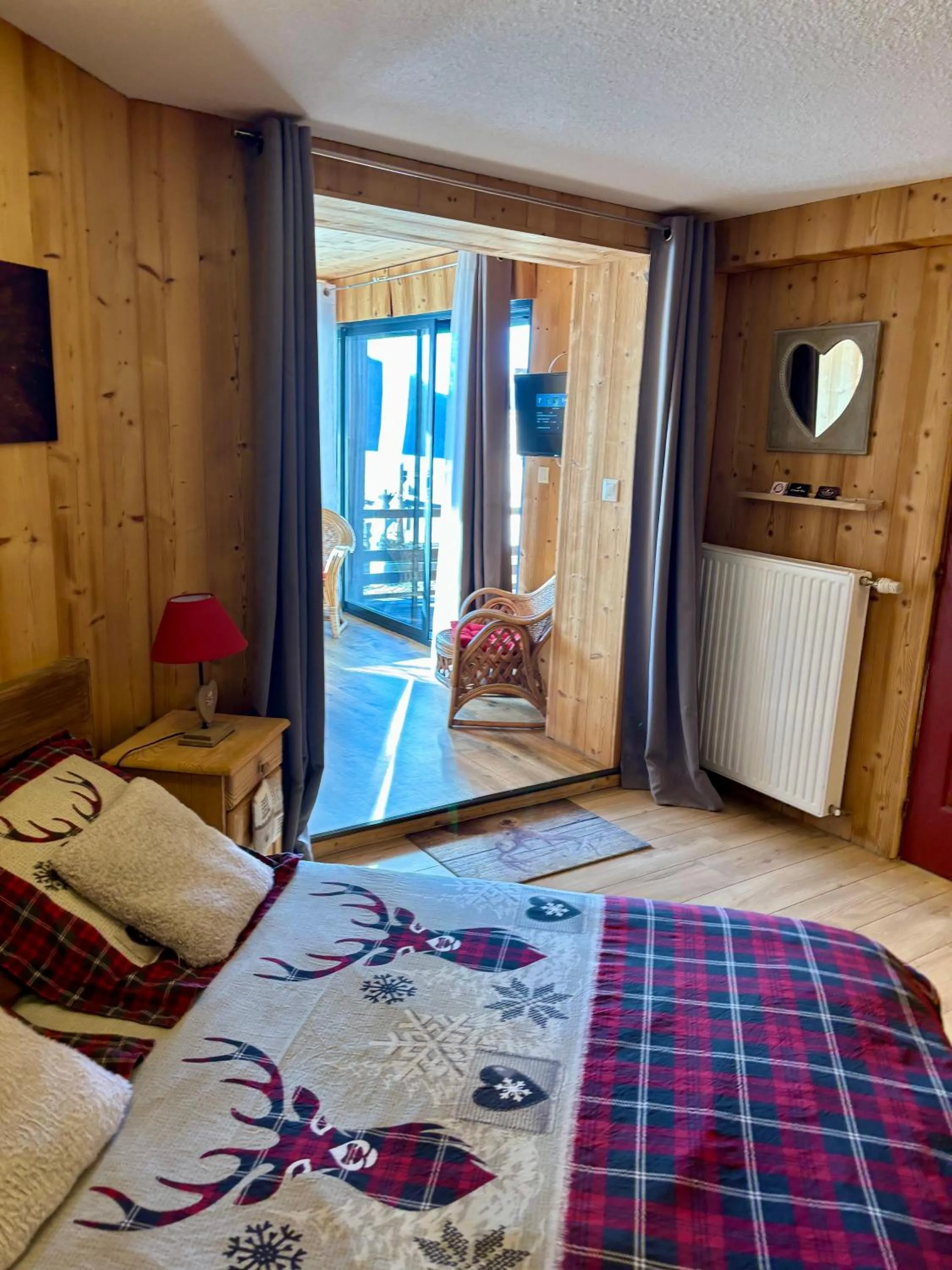 Family Studio (2 Adults + 2 Children) in Gîtes Le Cerf de Belledonne
