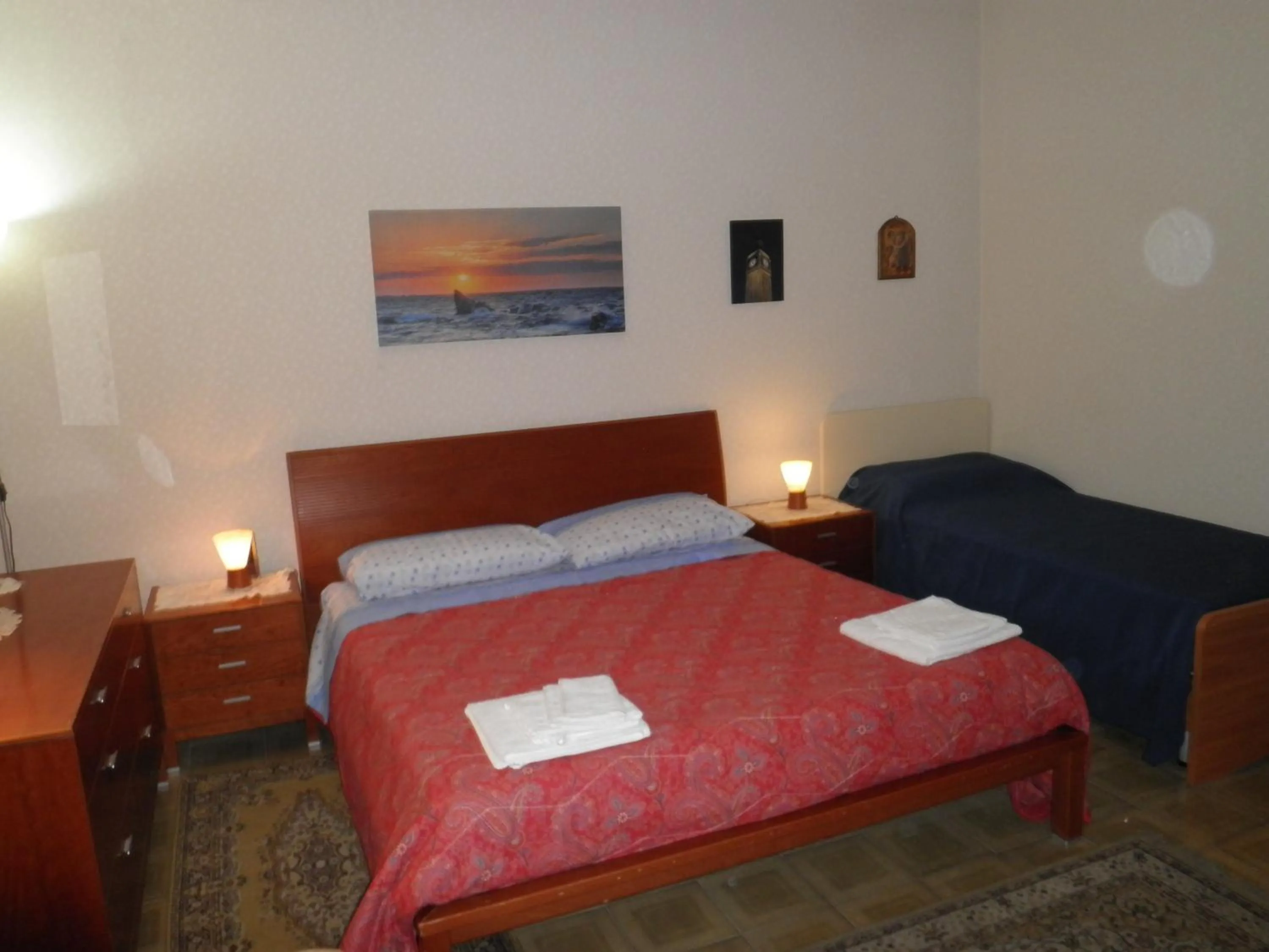 Photo of the whole room, Bed in Don Milani