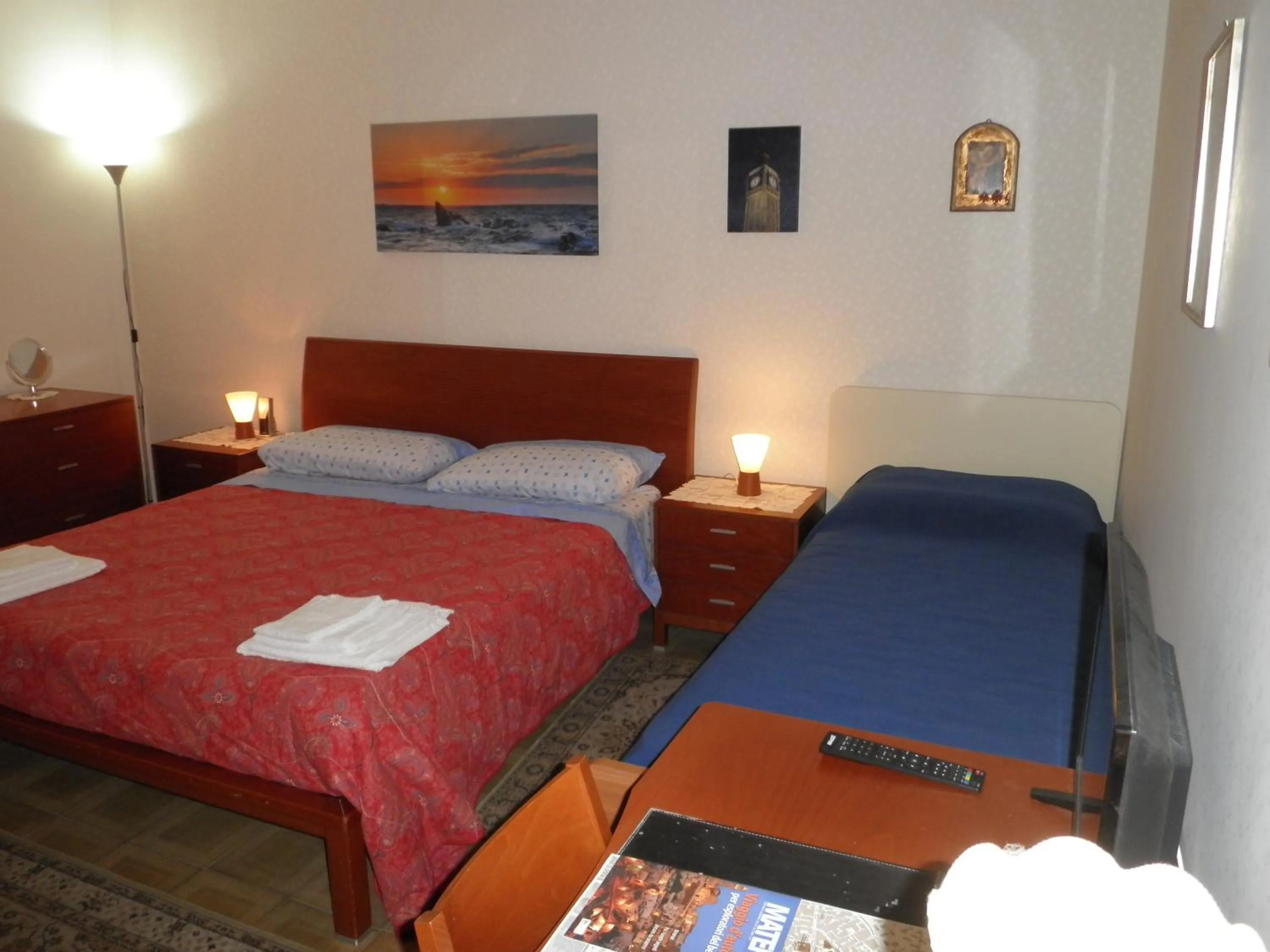 Photo of the whole room, Bed in Don Milani