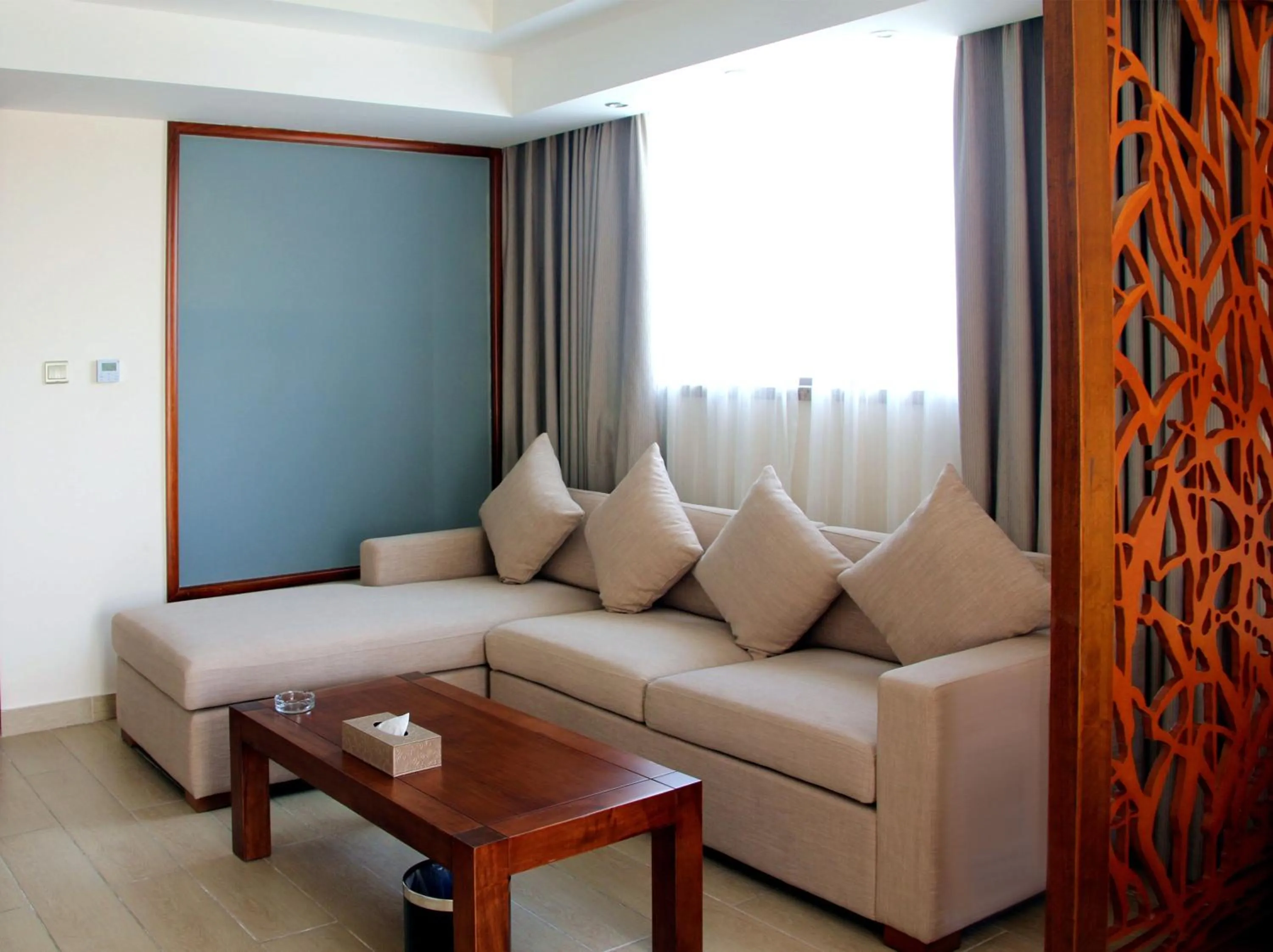 Living room in Sanya Yikehai View Apartments