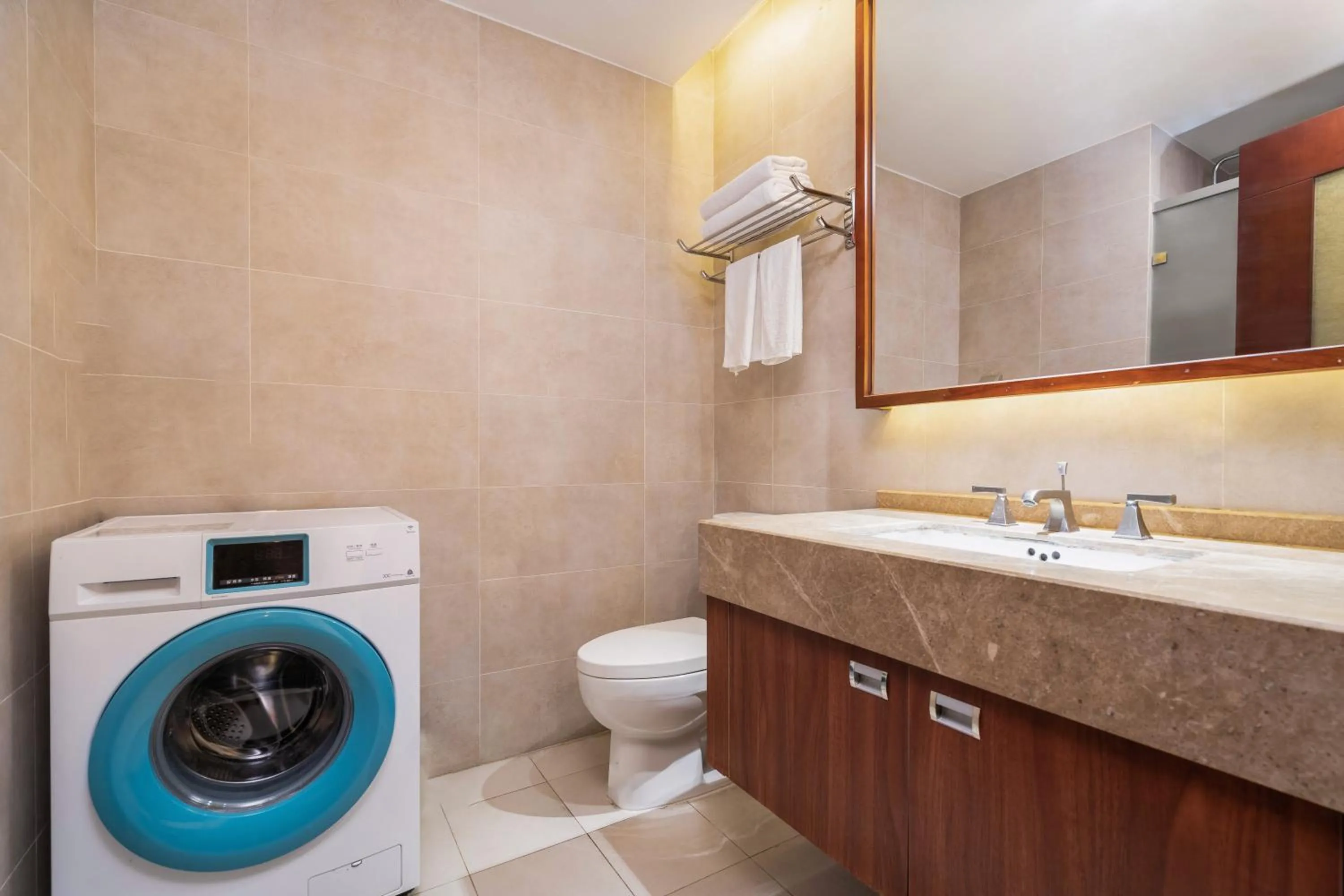 Bathroom in Sanya Yikehai View Apartments