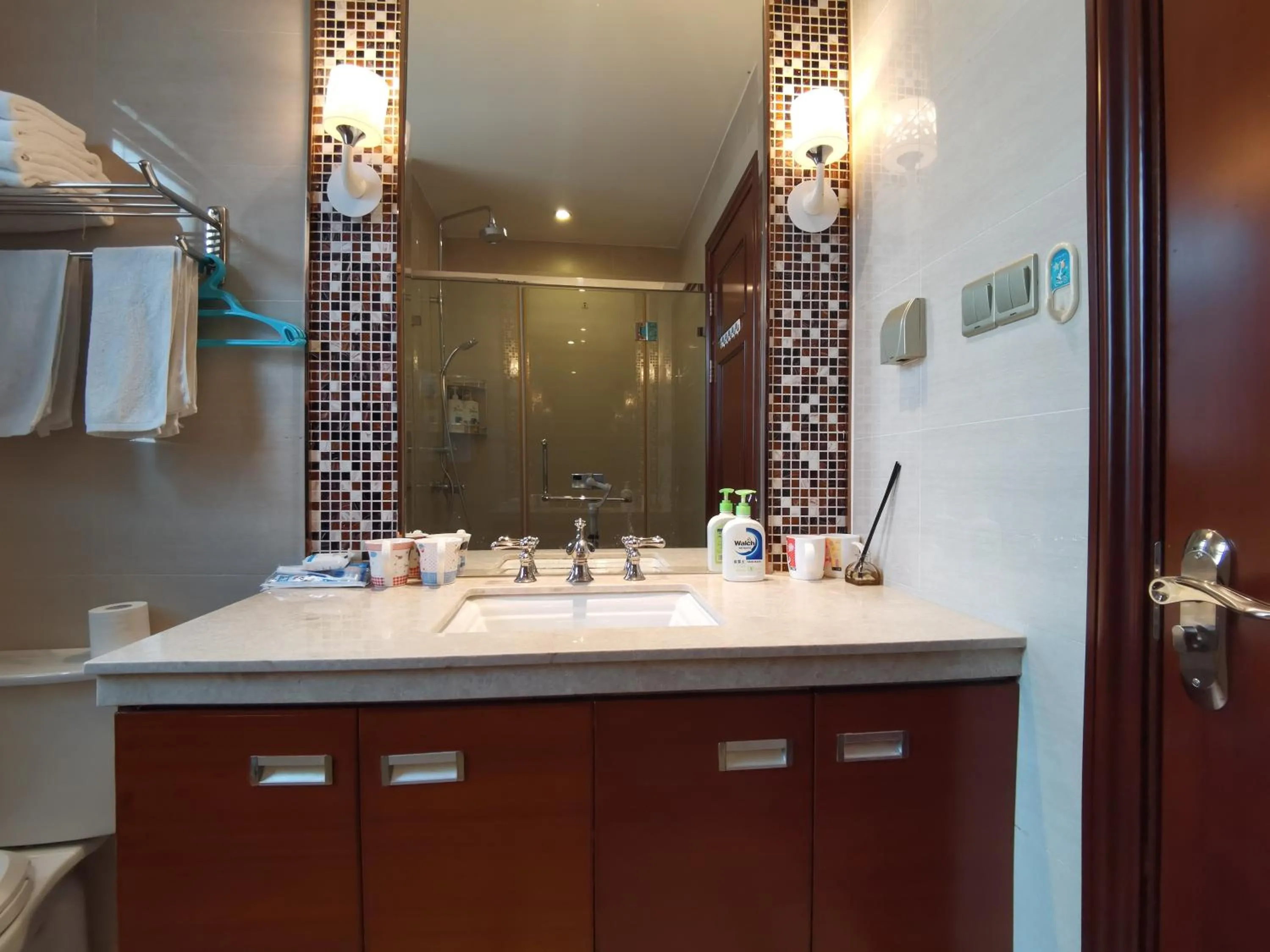 Toilet in Sanya Yikehai View Apartments