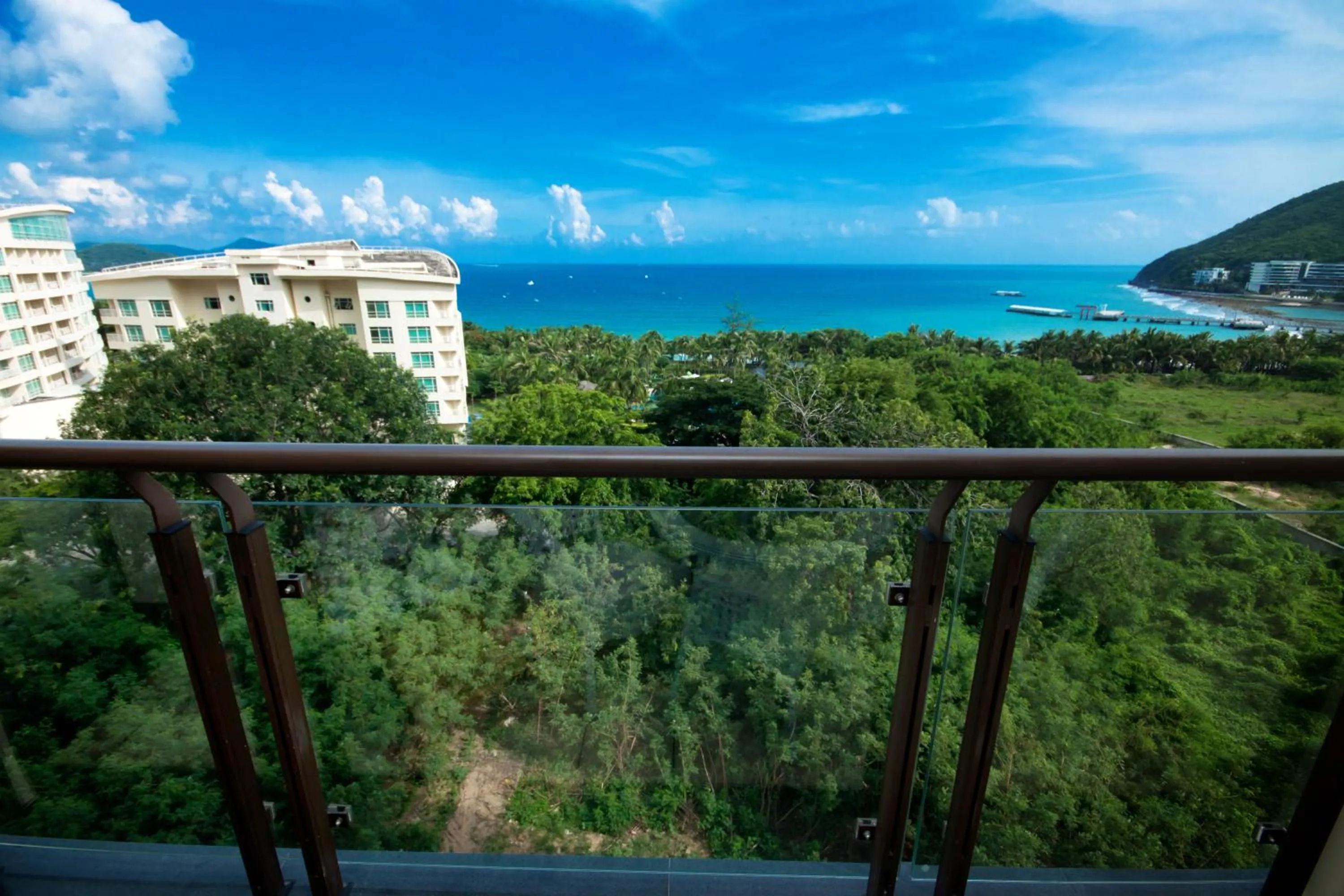 Sea view in Sanya Yikehai View Apartments