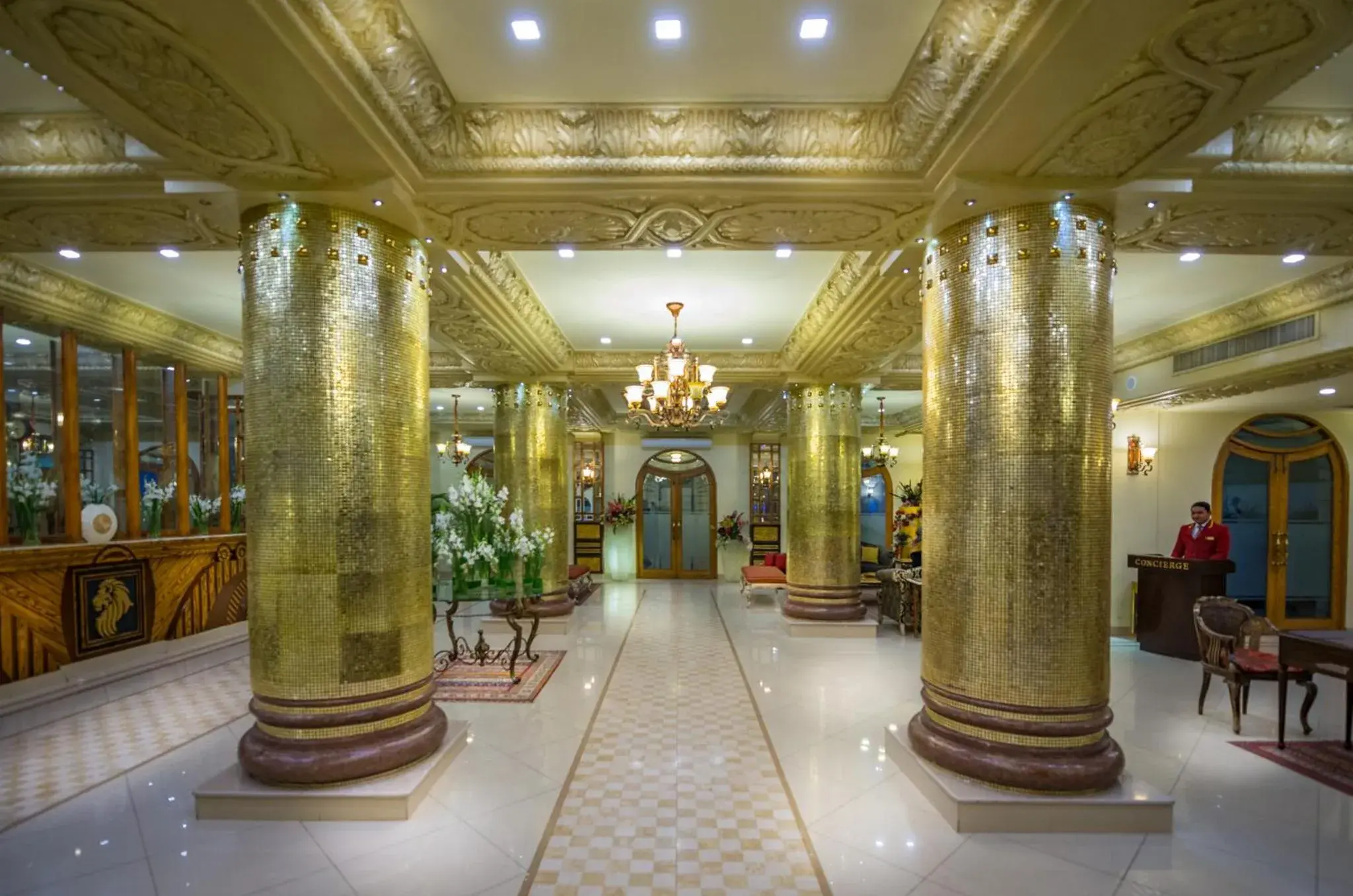 Lobby or reception in Luxus Grand Hotel Lobby or reception in Luxus Grand Hotel