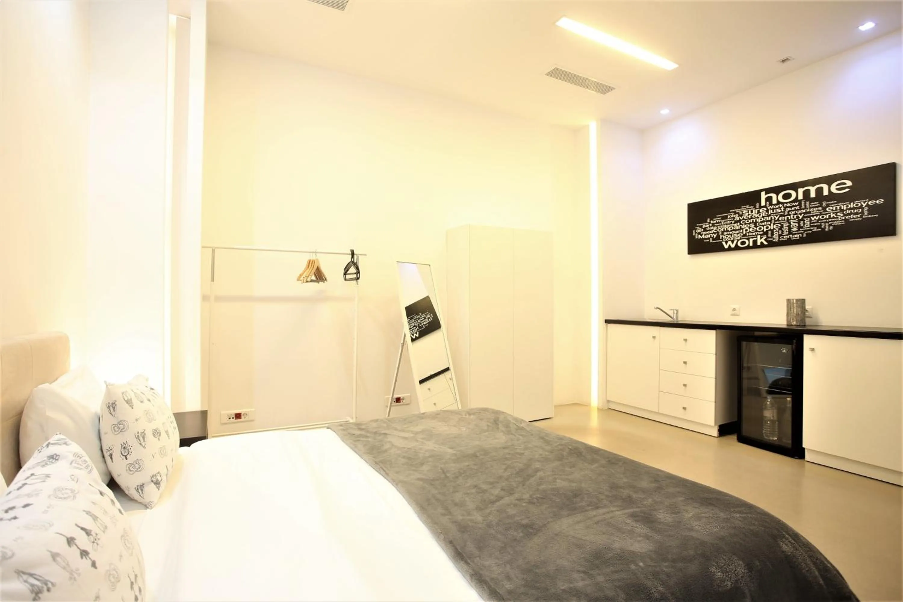 Bedroom, Bed in GK Athens by GK Properties