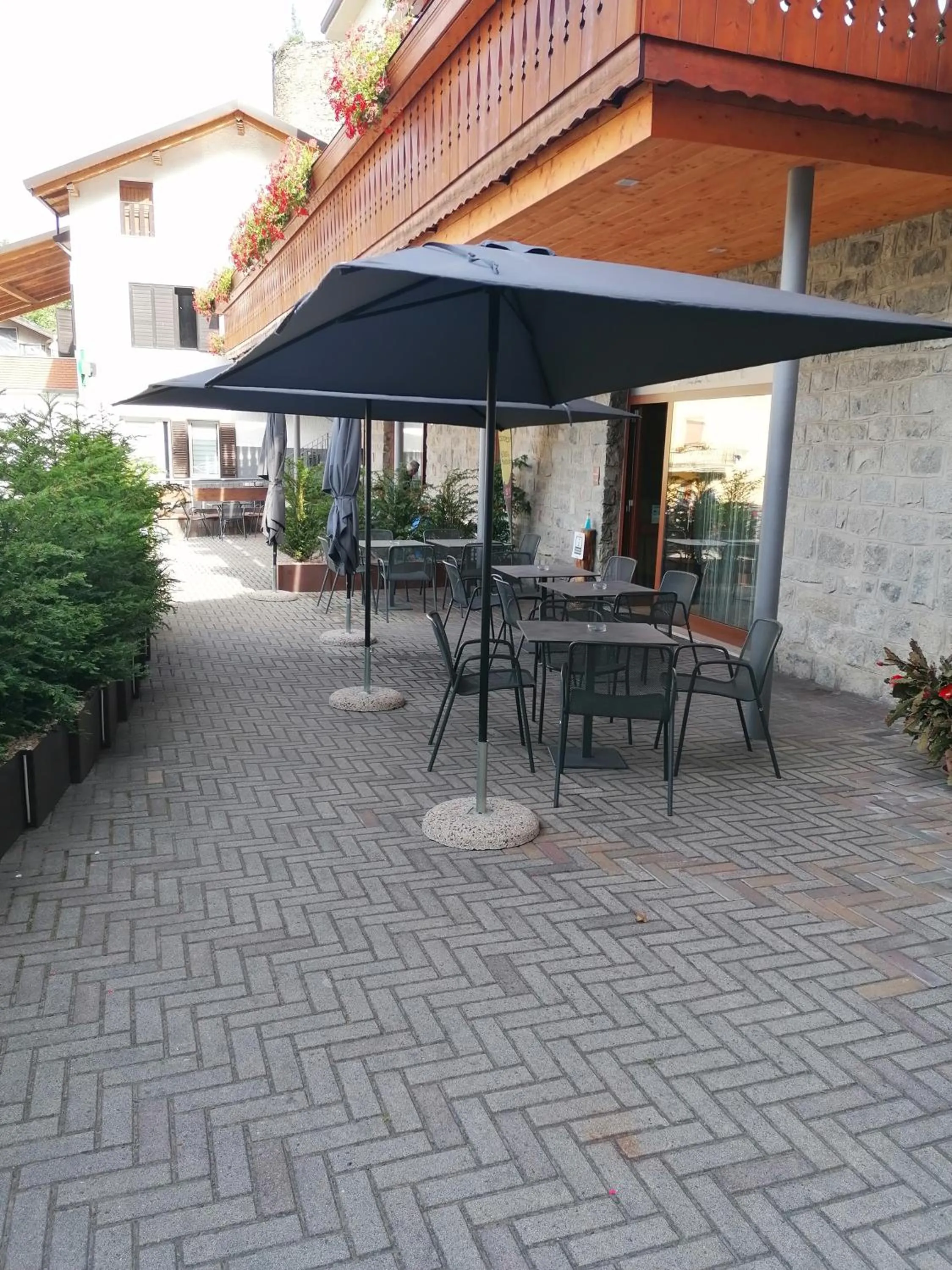 Dining area in B&B Castello Cimbergo
