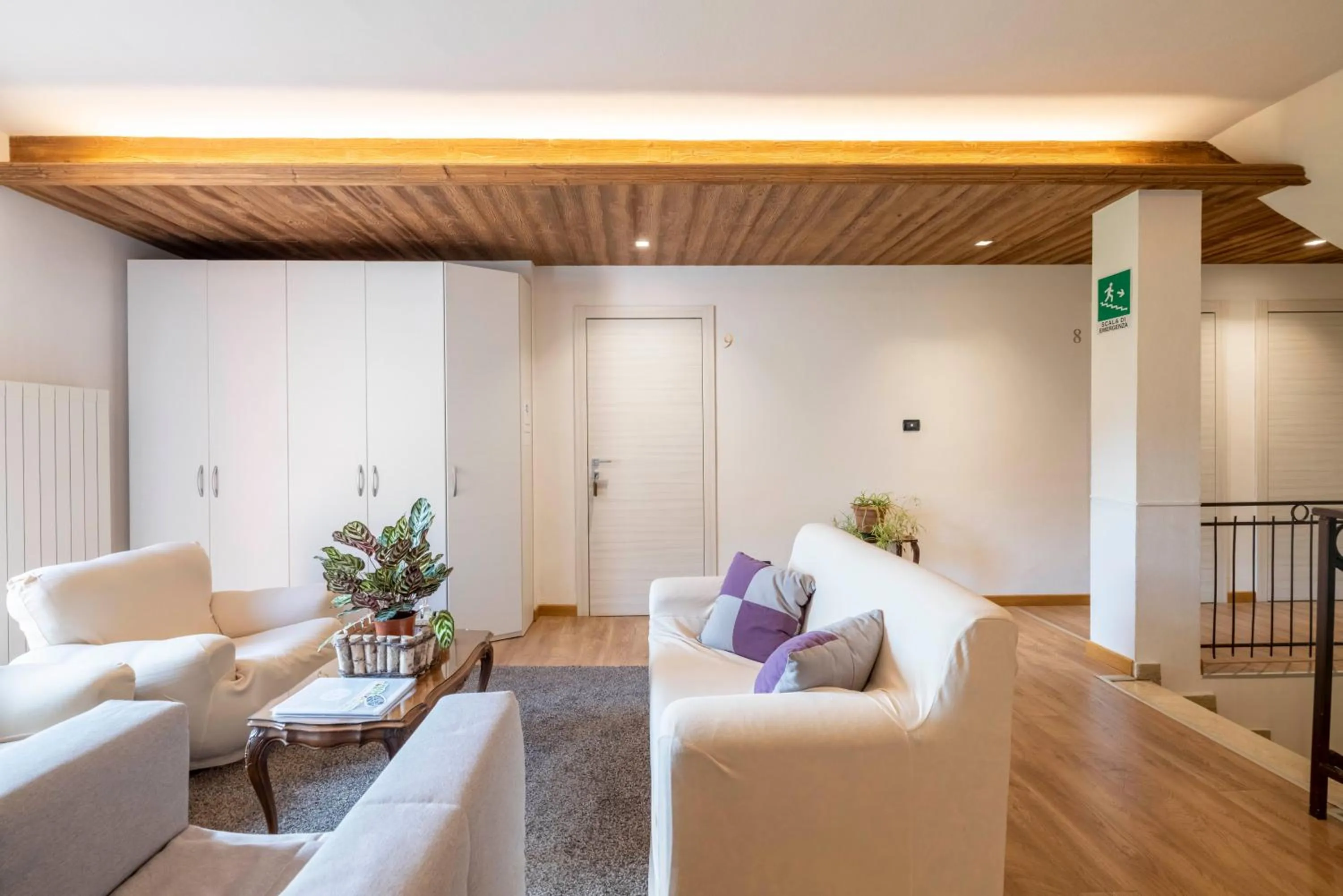 Living room in B&B Castello Cimbergo