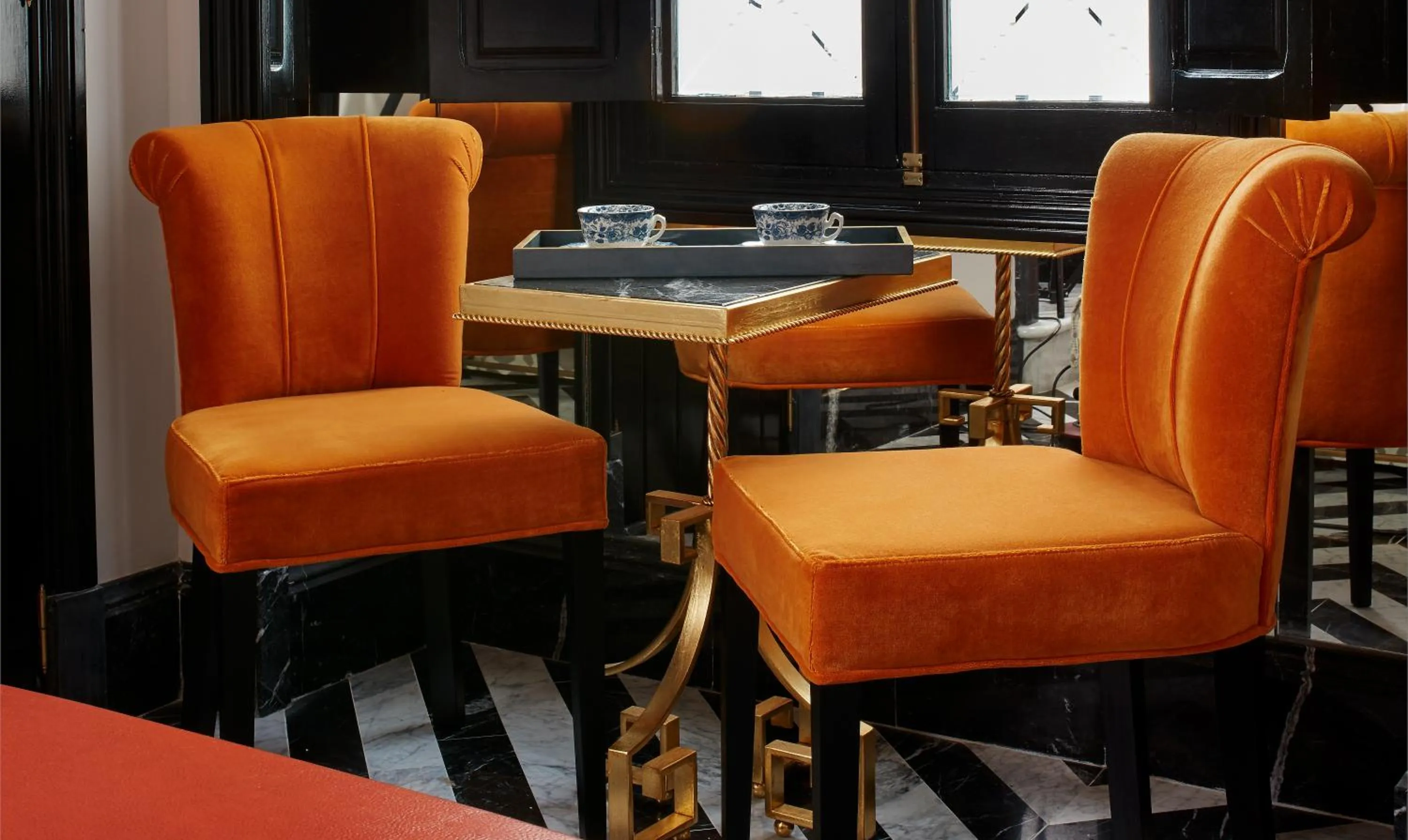 Seating area in Triana House