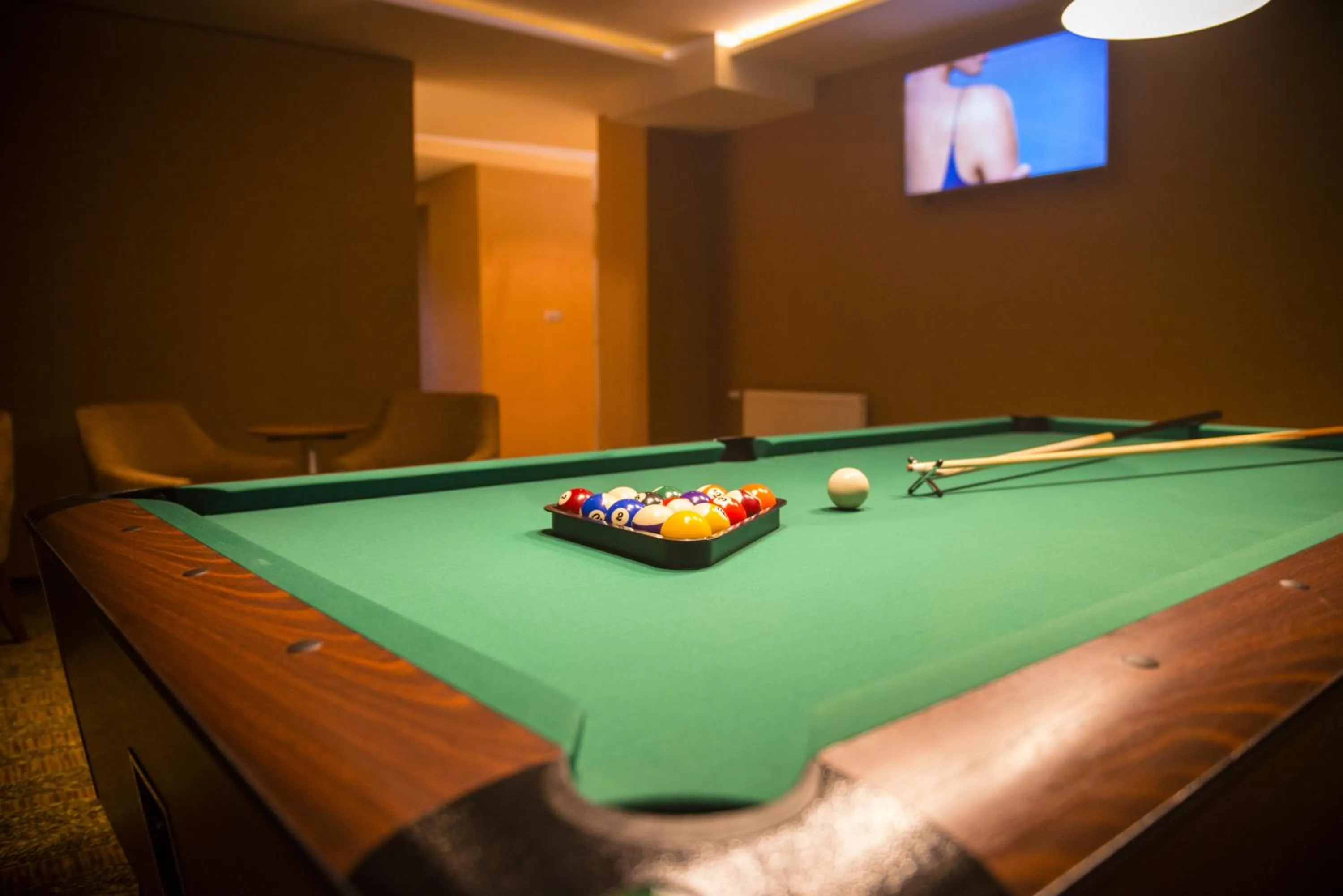 Billiard in Hotel Ostaniec