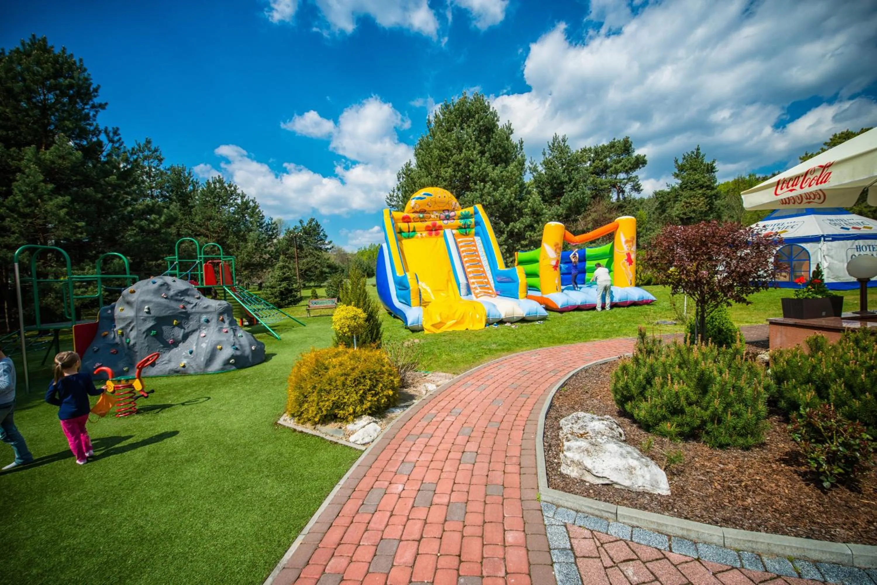 Children play ground in Hotel Ostaniec