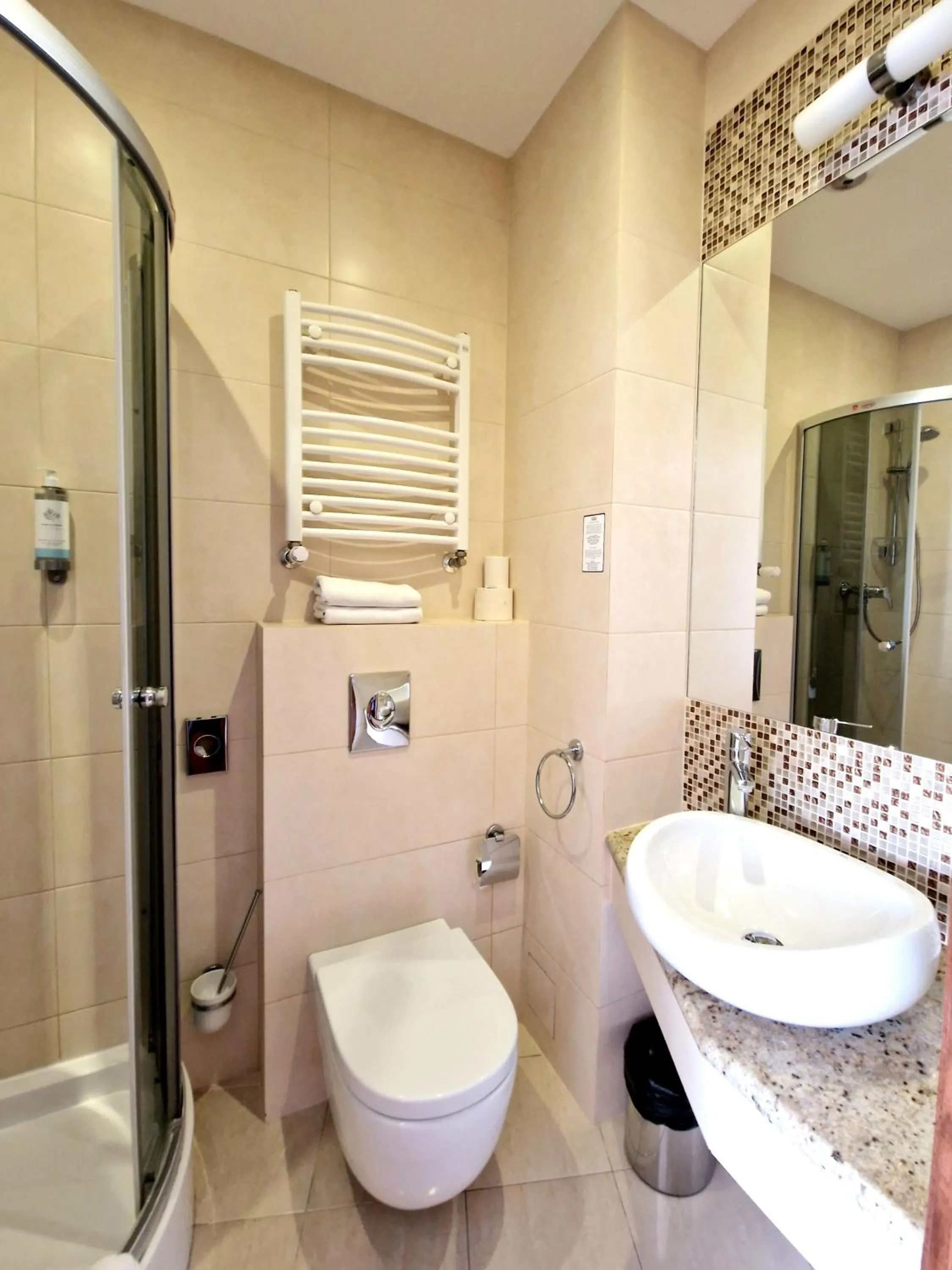 Bathroom in Hotel Ostaniec