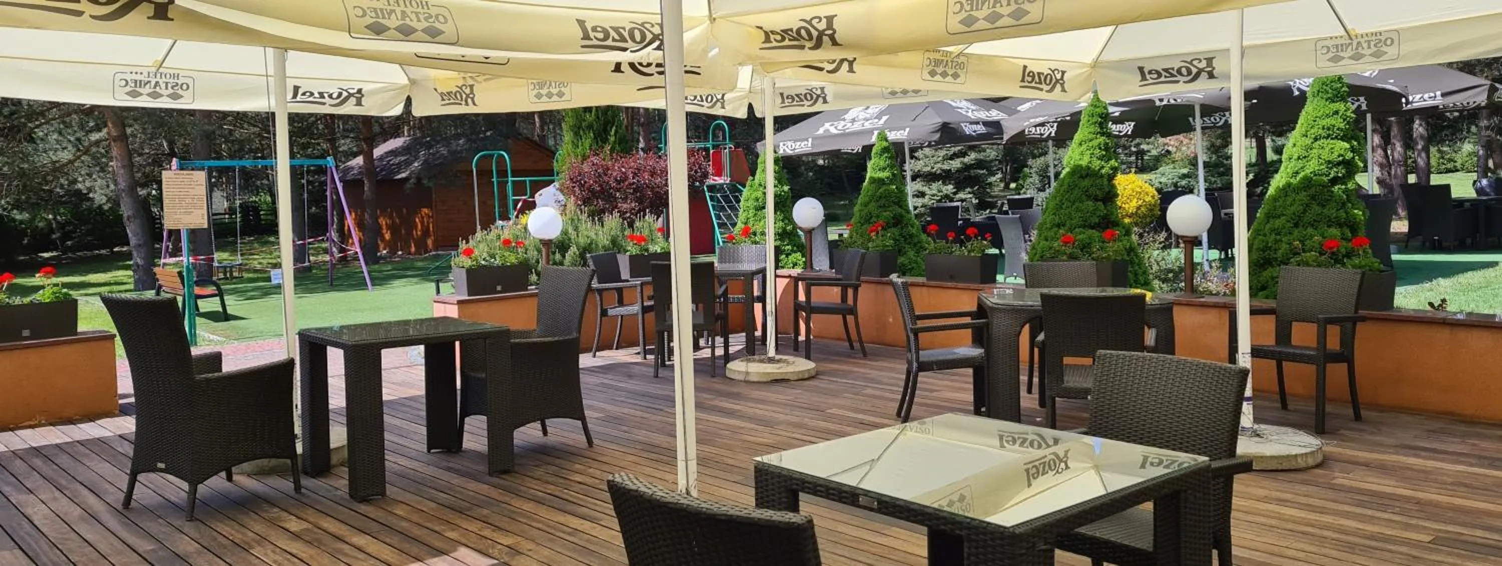 Balcony/Terrace in Hotel Ostaniec