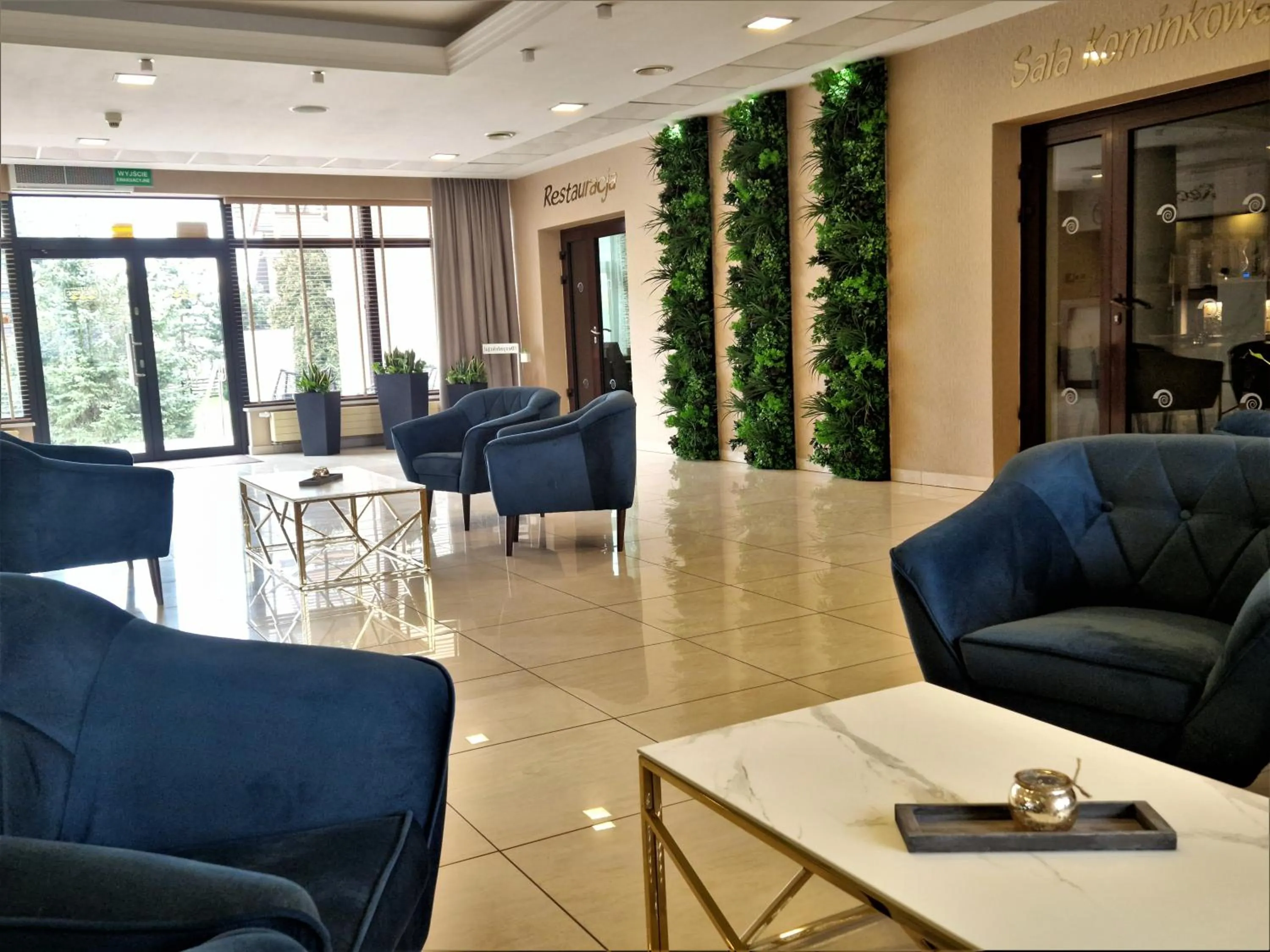 Lobby or reception in Hotel Ostaniec