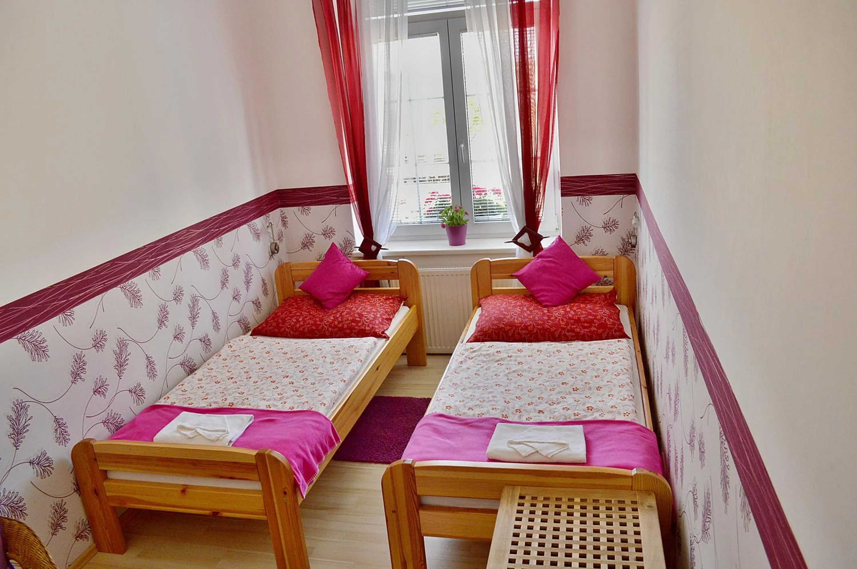 Bed in Hotel Florian