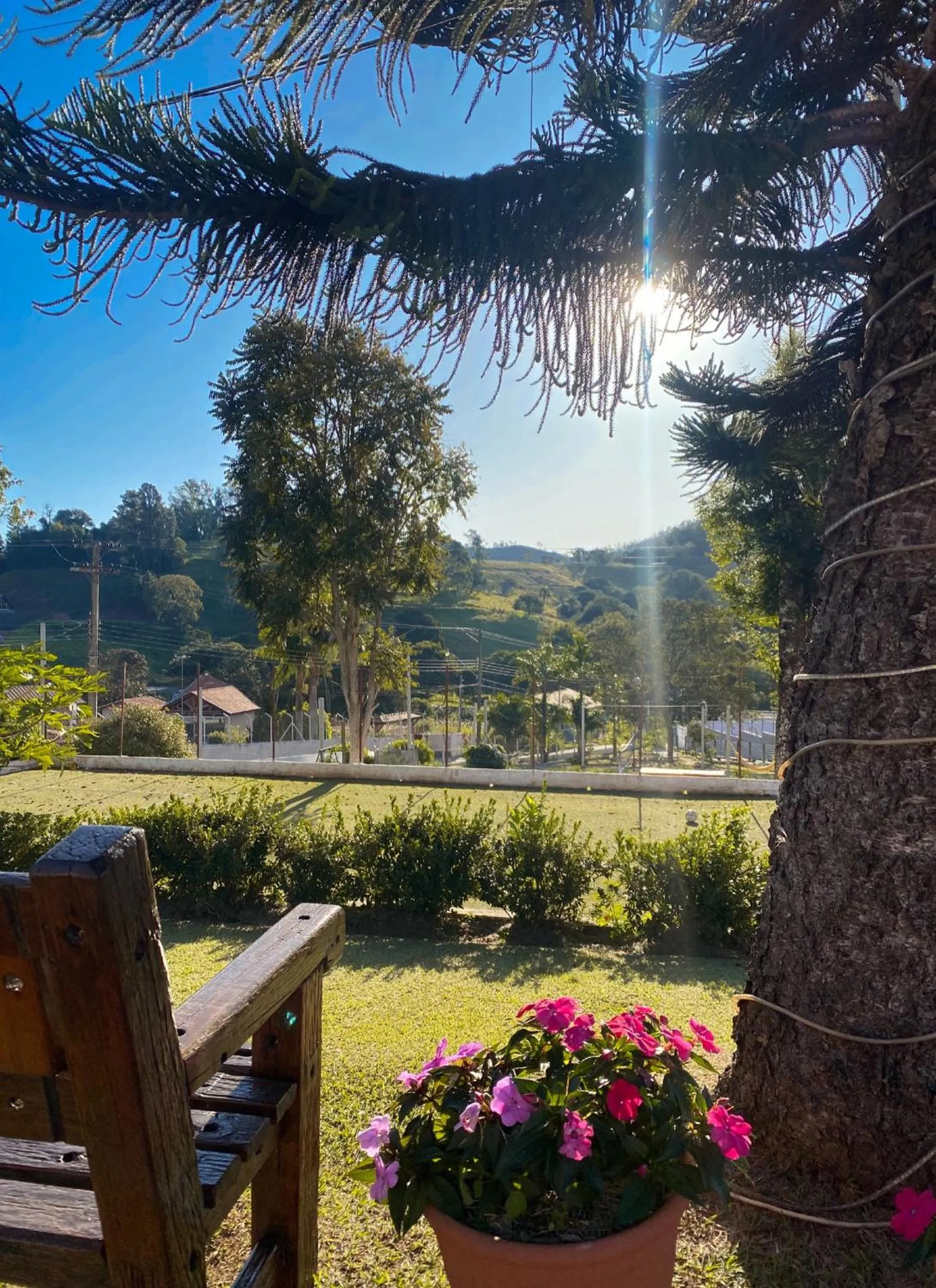 Natural landscape in Pousada Flores do Campo