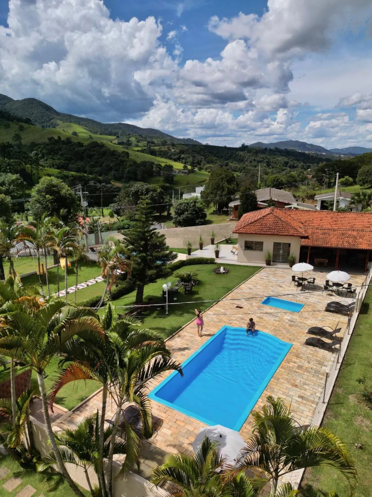 Natural landscape in Pousada Flores do Campo