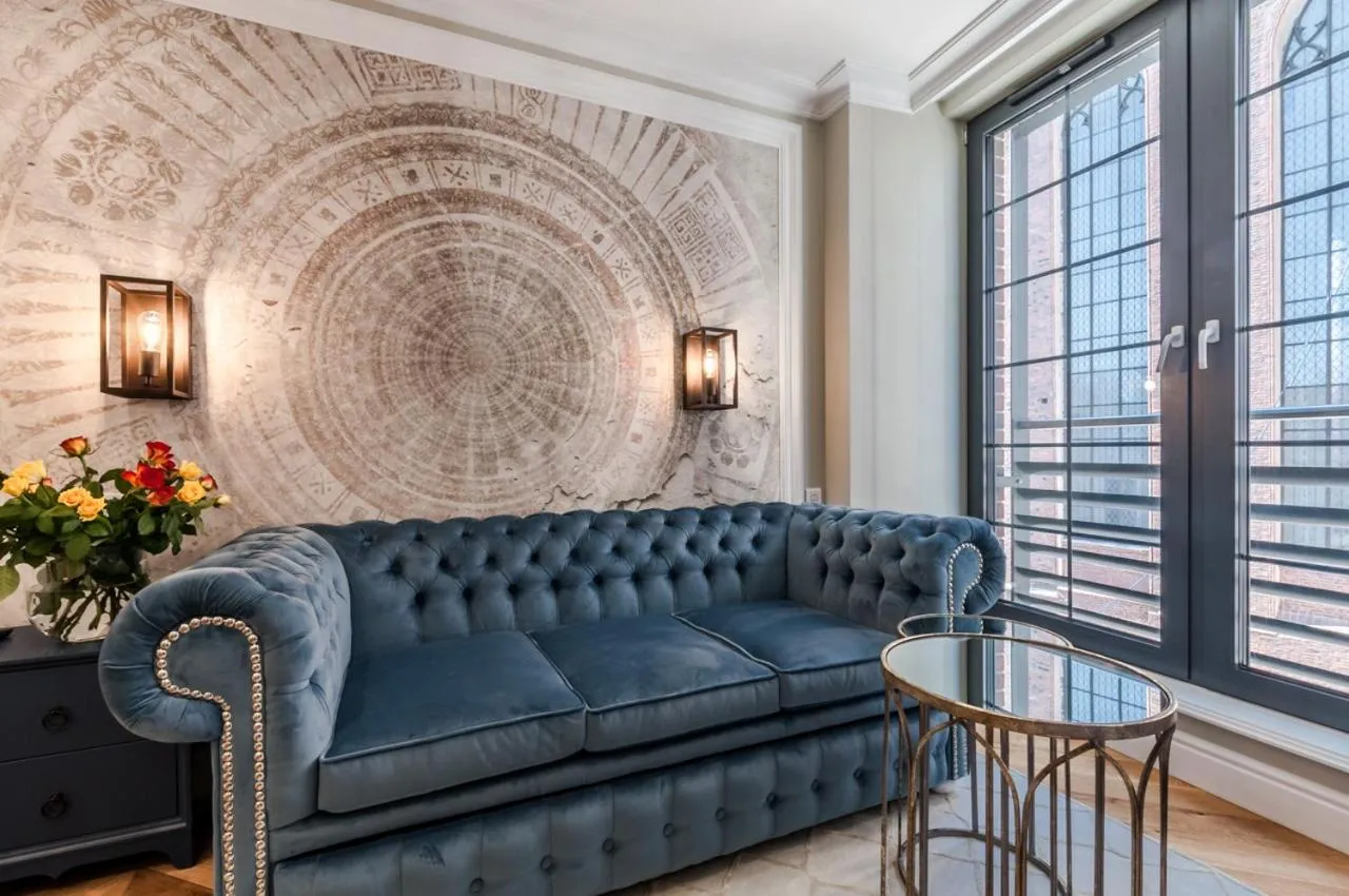 Seating area in Gotyk House