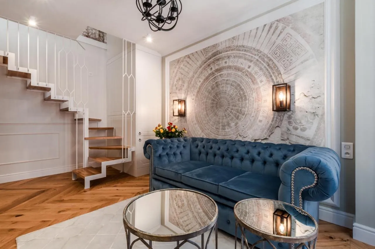 Living room in Gotyk House