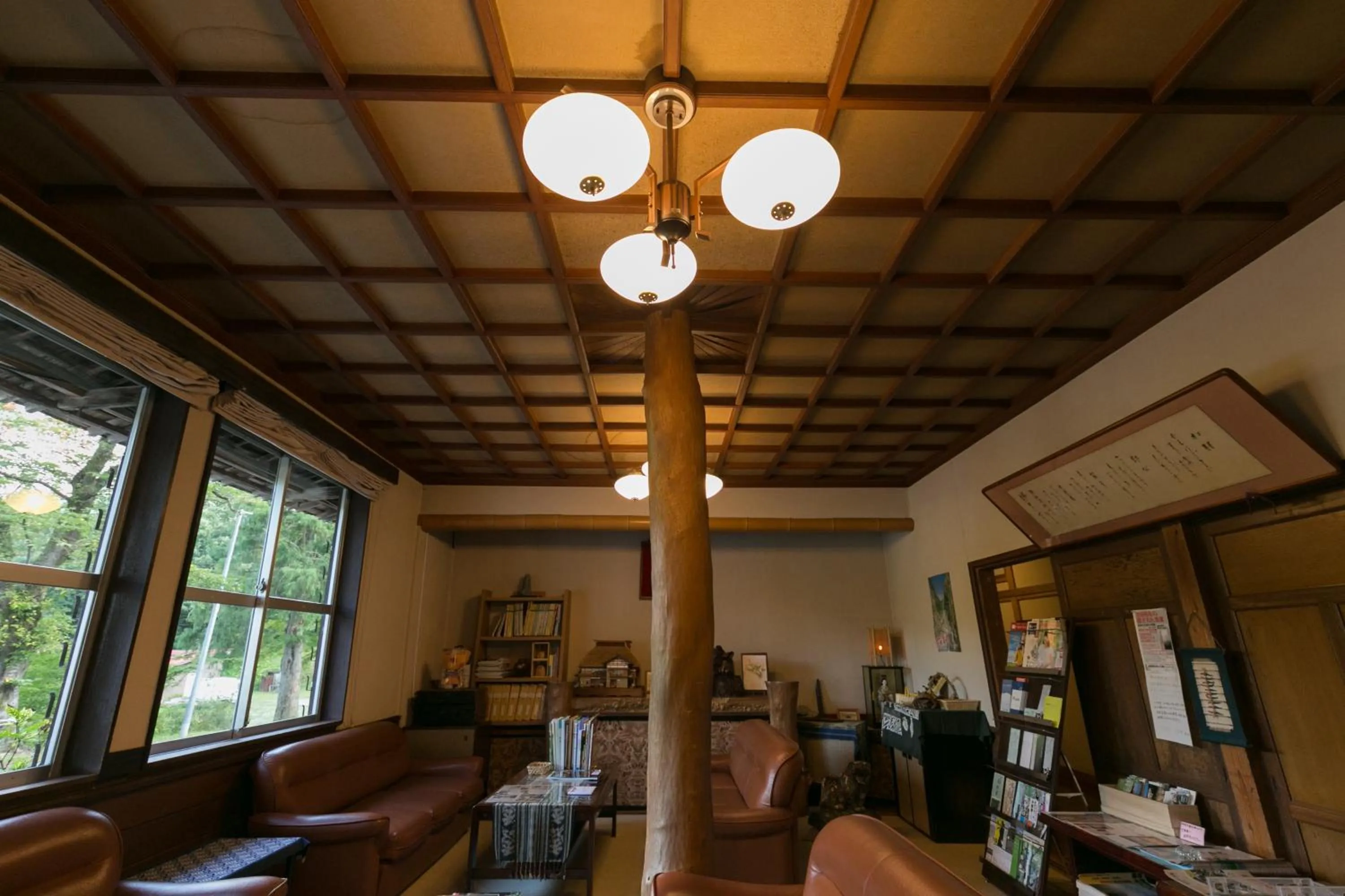 Lobby or reception in Ryounkaku Matsunoyama onsen