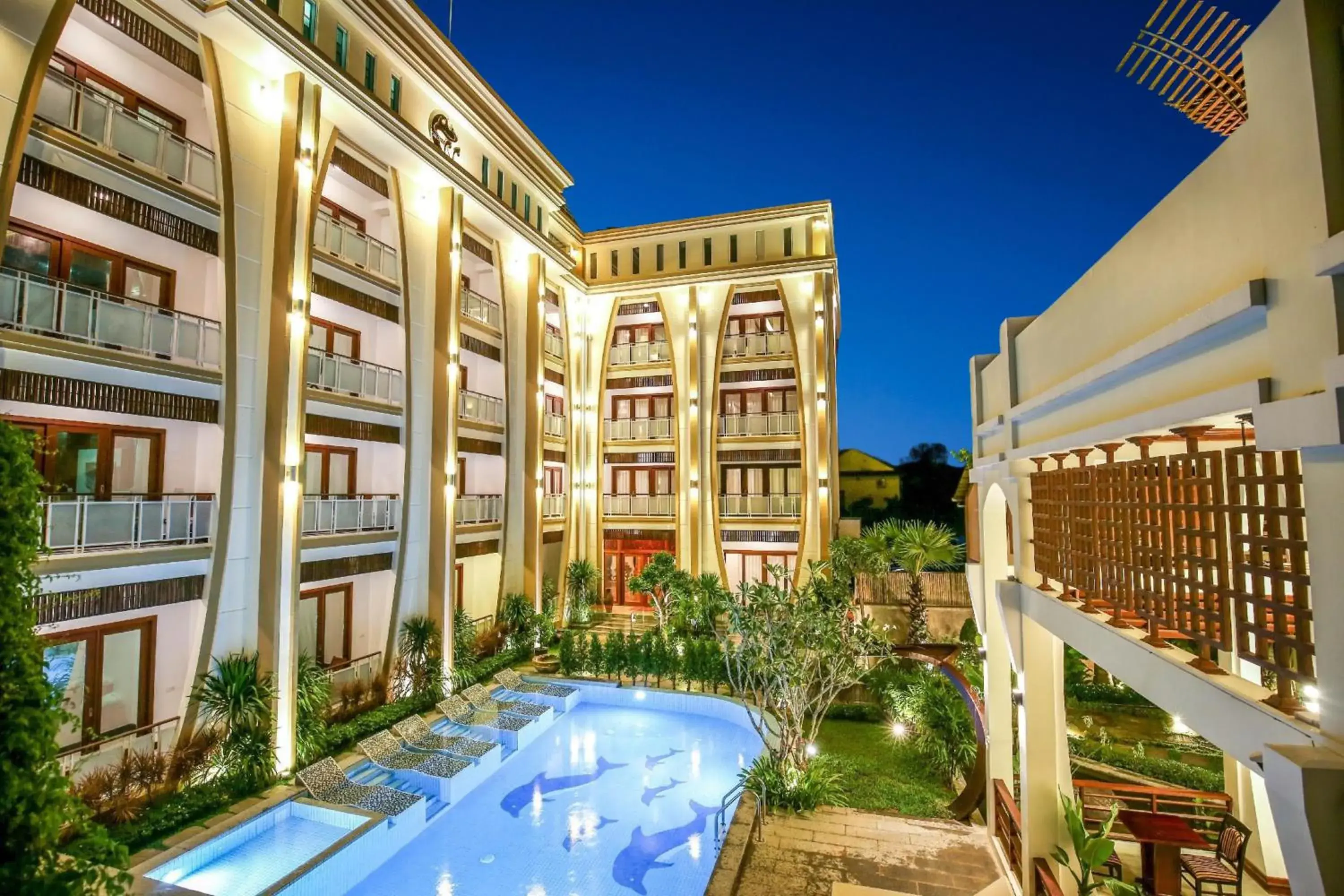 Property building in The Night Hotel Property building in The Night Hotel