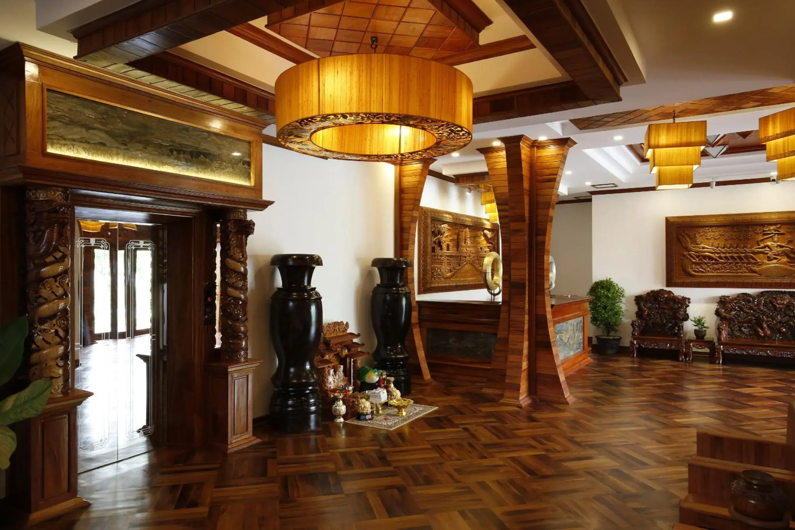 Lobby or reception in The Night Hotel Lobby or reception in The Night Hotel