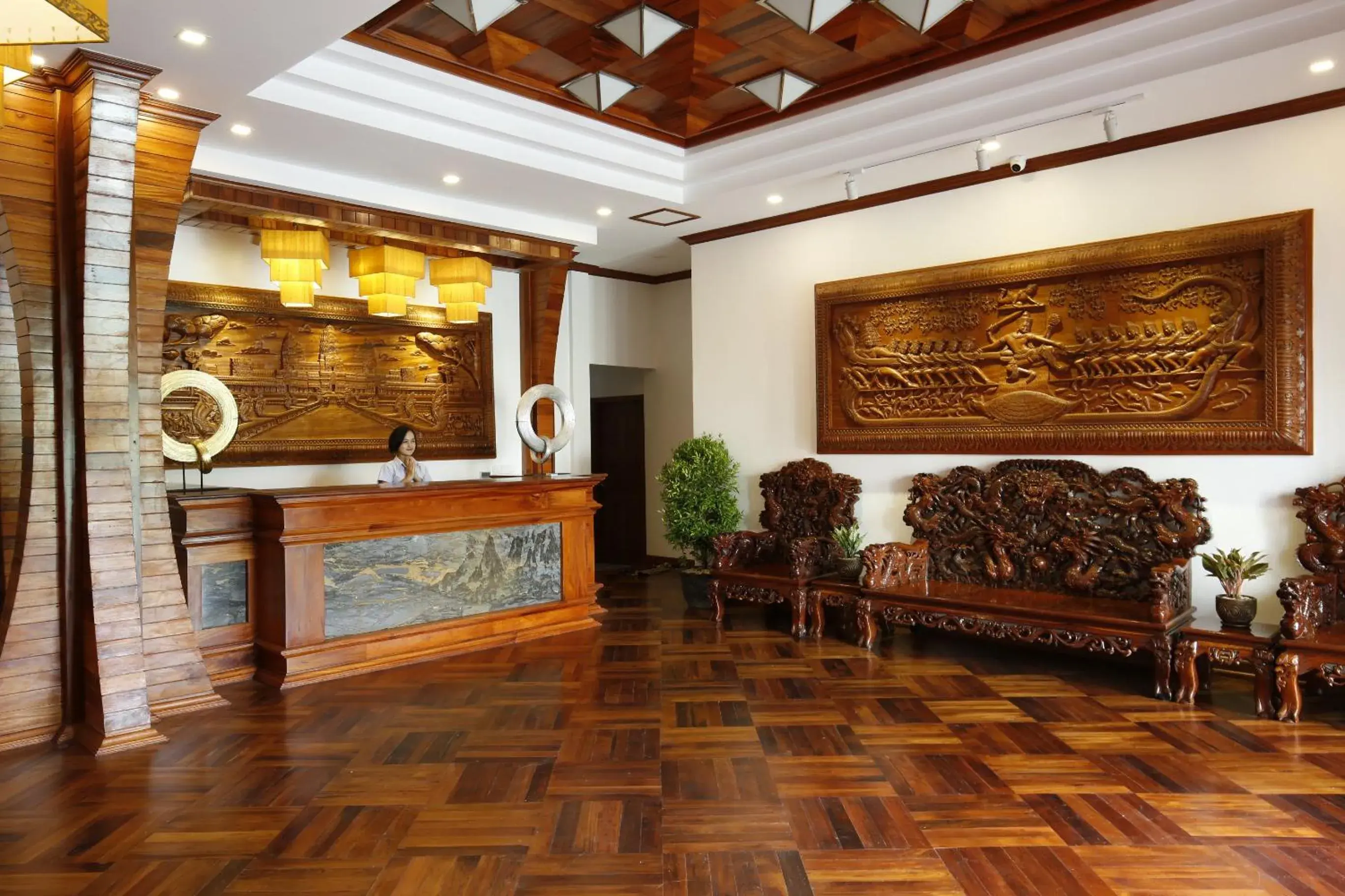 Lobby or reception in The Night Hotel Lobby or reception in The Night Hotel