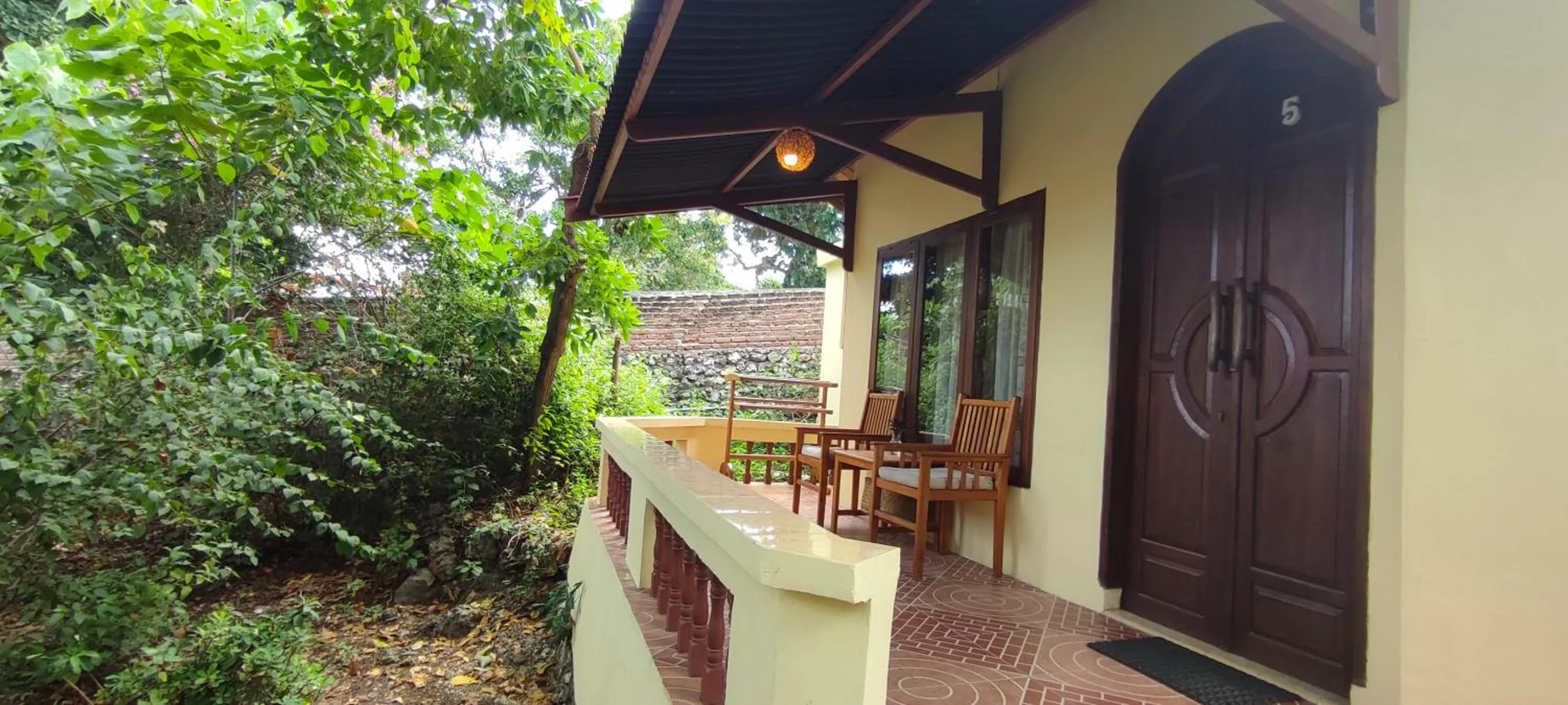 Balcony/Terrace in Bara Beach Bungalows