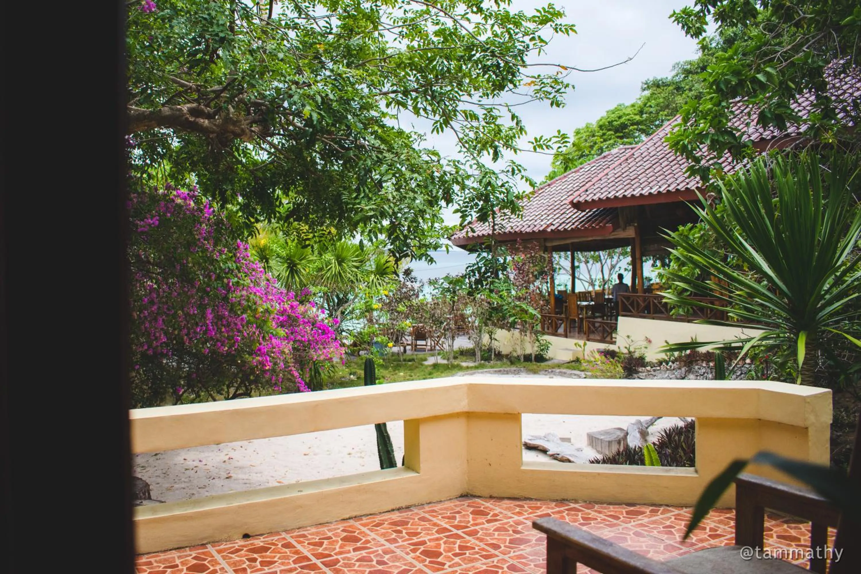 Balcony/Terrace in Bara Beach Bungalows
