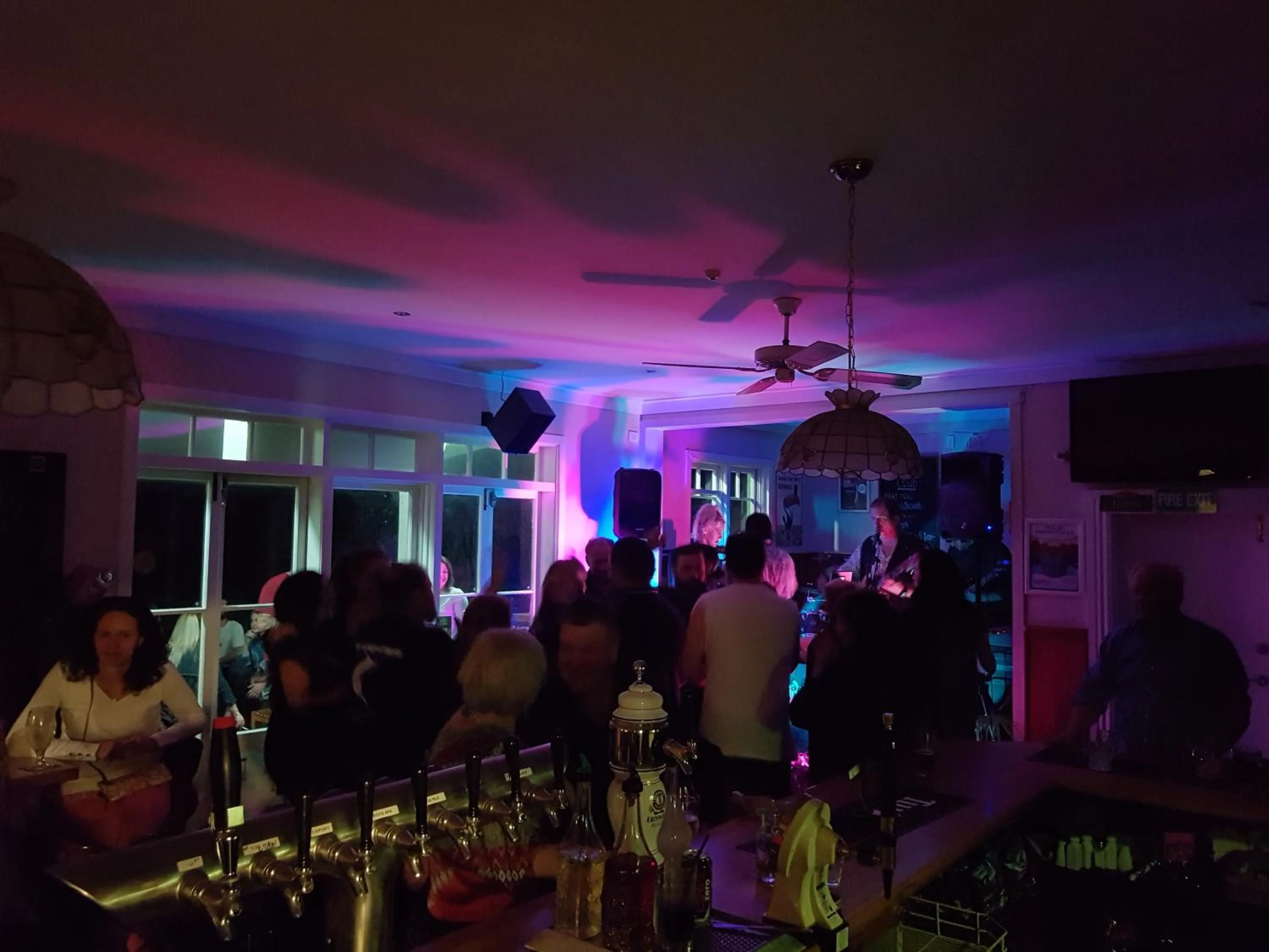 Evening entertainment in The Greytown Hotel