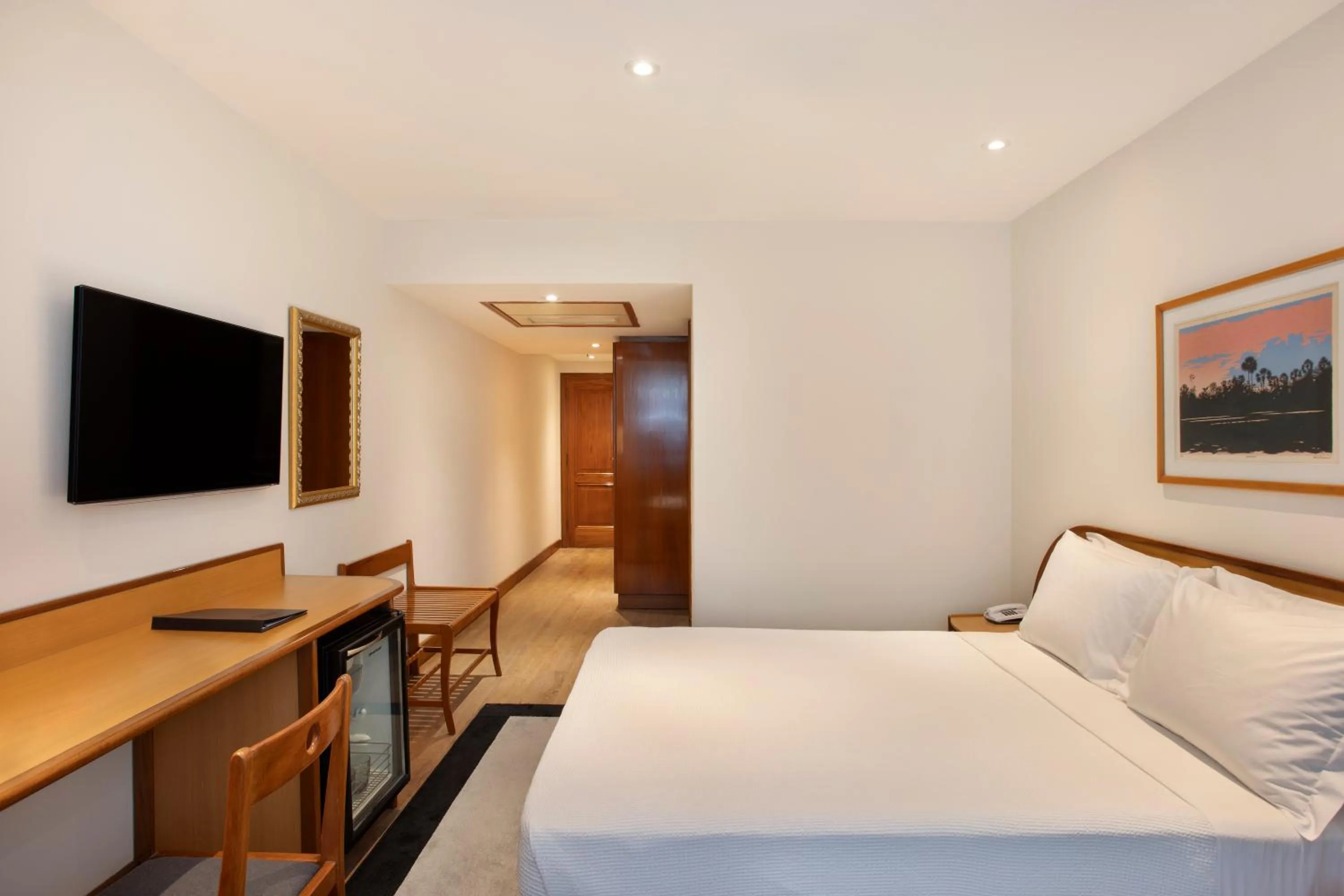 Bed in Windsor Guanabara Hotel