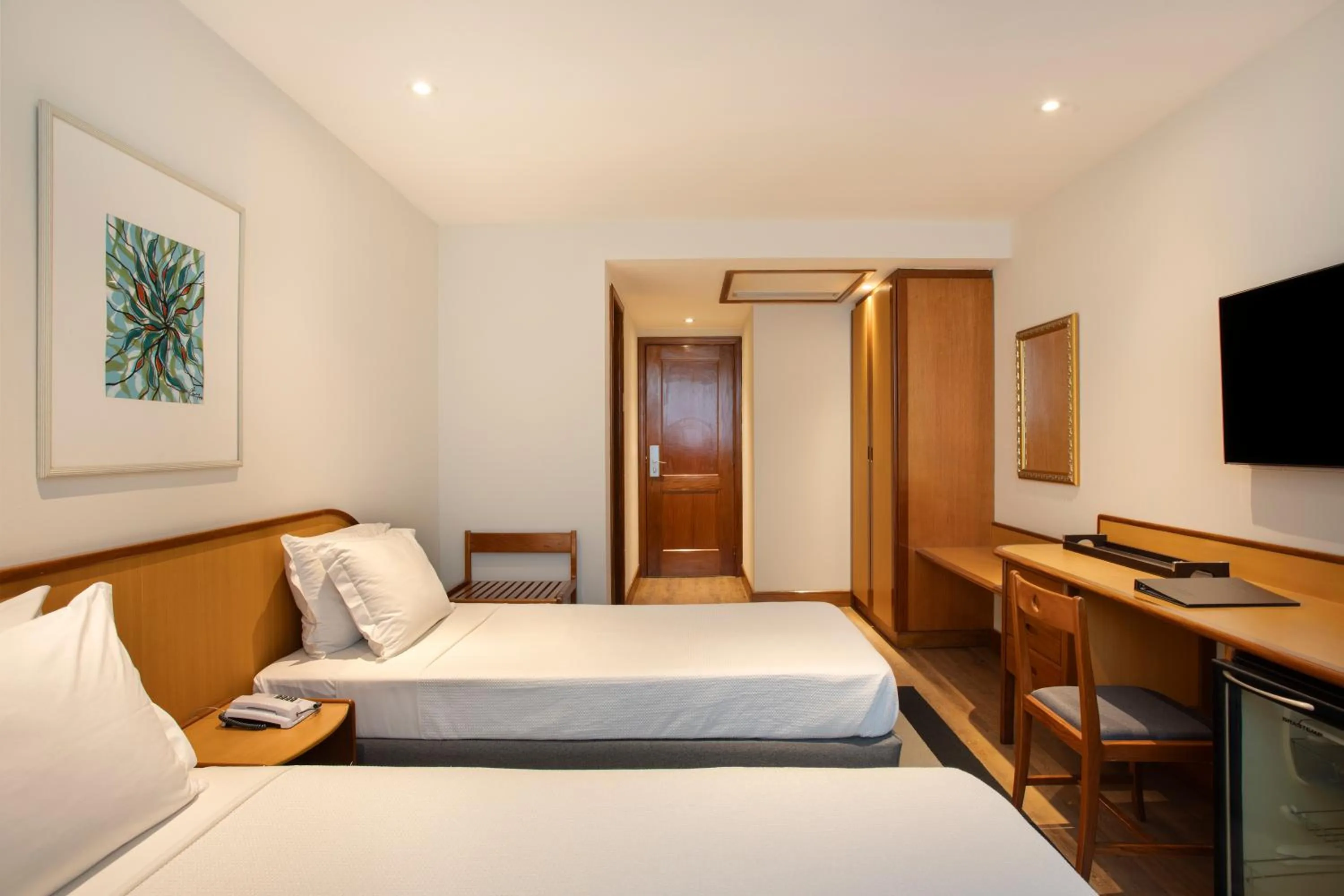 Bed in Windsor Guanabara Hotel