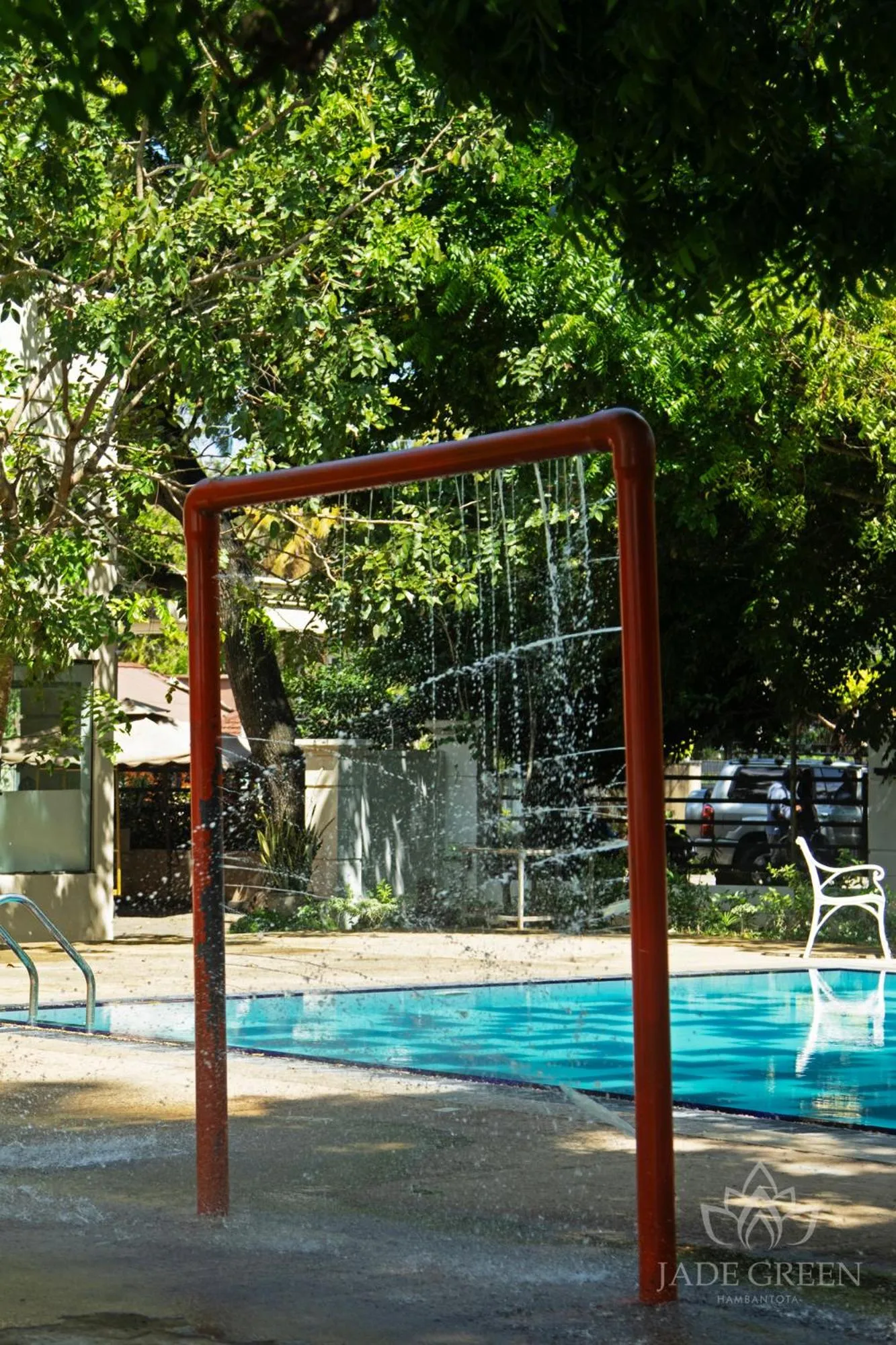 Aqua park in Jade Green Hotel Hambantota