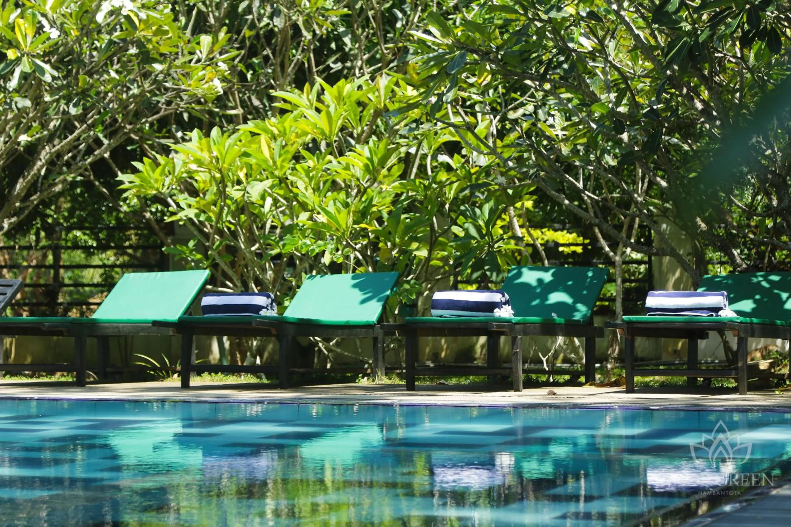 Garden in Jade Green Hotel Hambantota