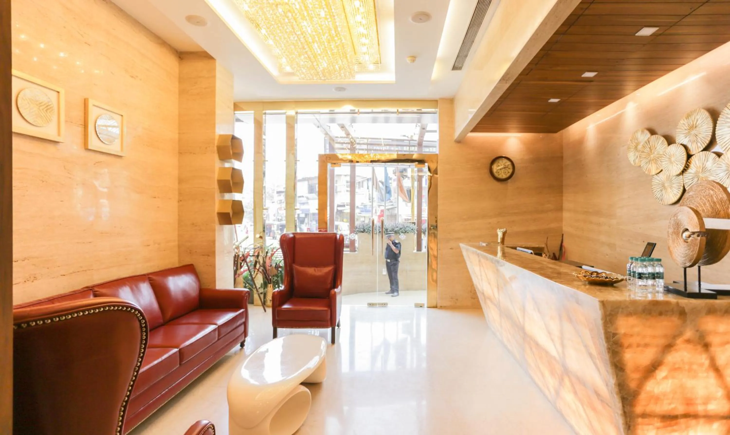 Lobby or reception in Hotel Metropolis