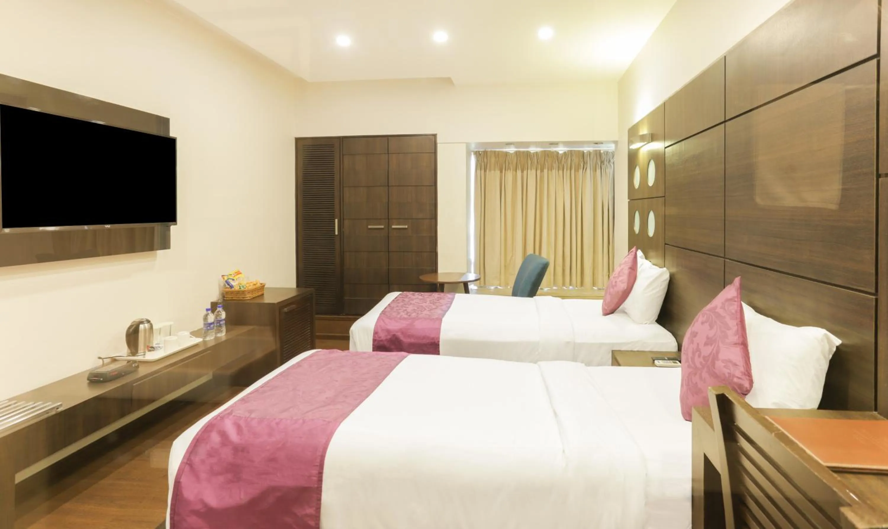 Bed in Hotel Metropolis