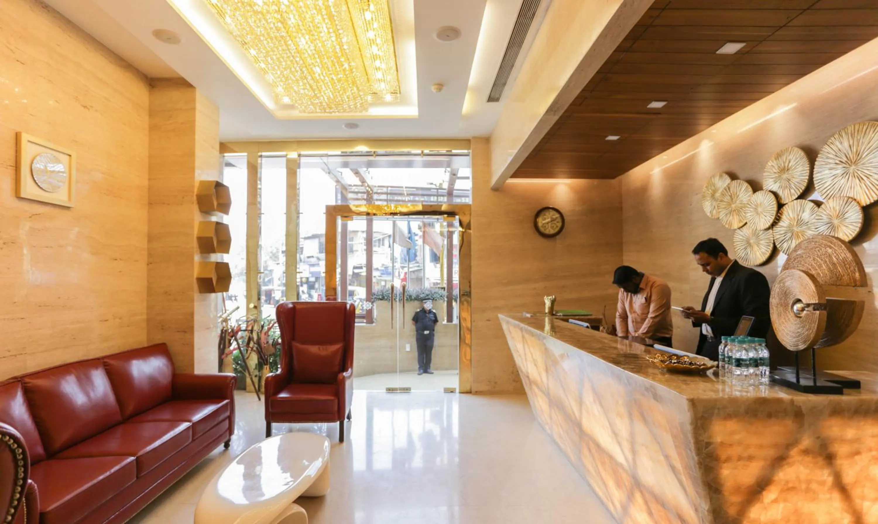 Lobby or reception in Hotel Metropolis