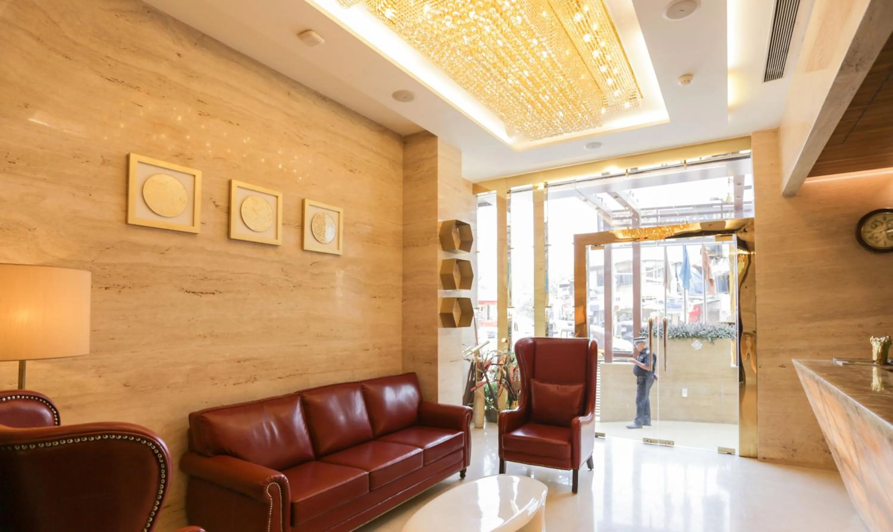 Lobby or reception in Hotel Metropolis