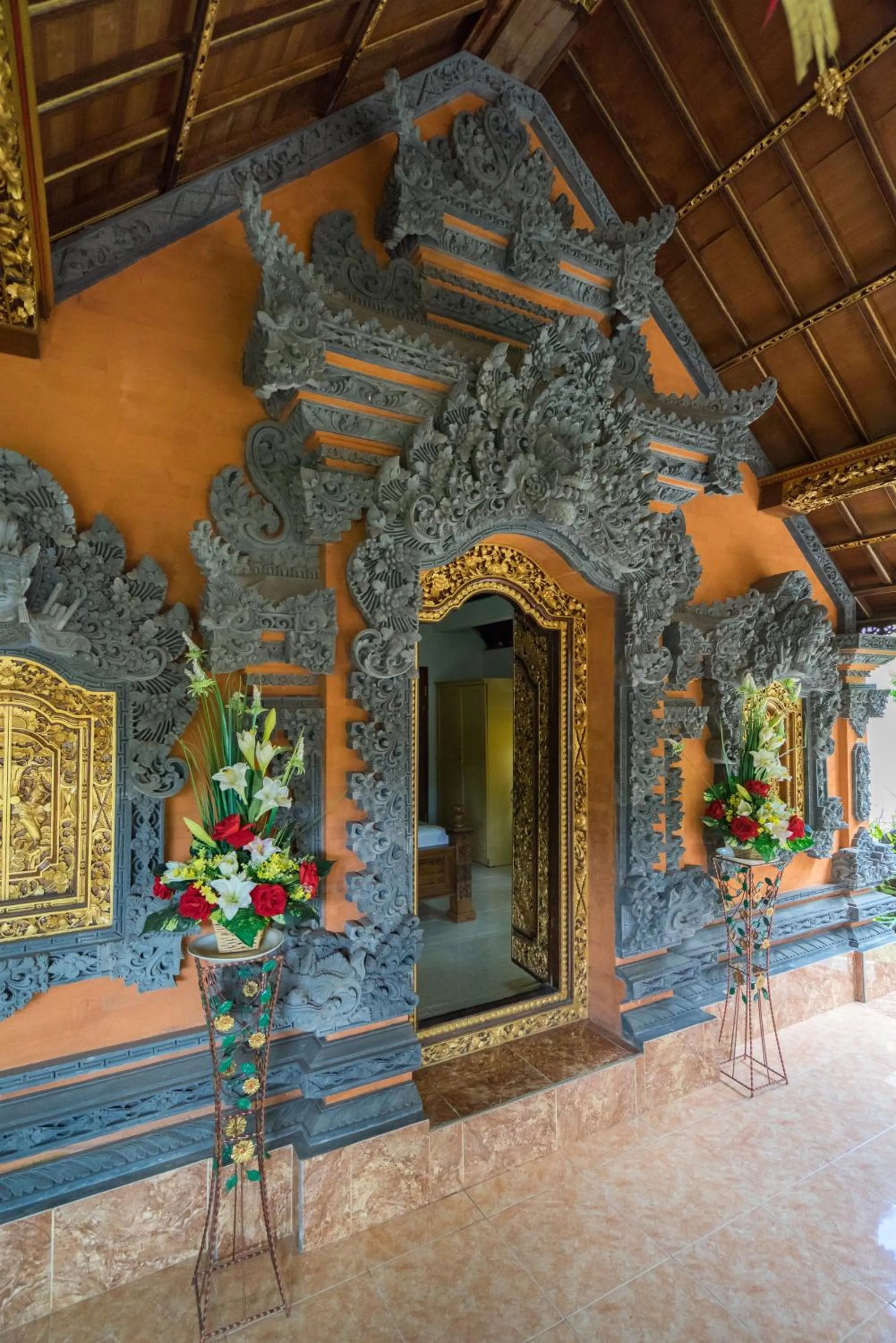 Decorative detail in Nuaja Balinese Guest House