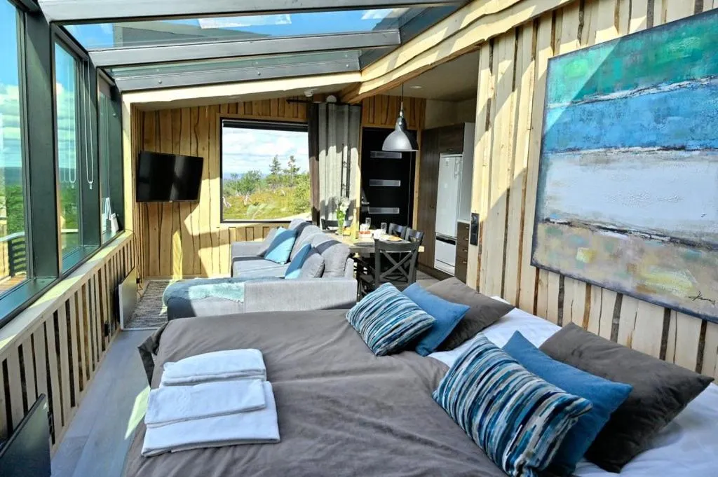 Bed in Northern Lights Village Saariselkä