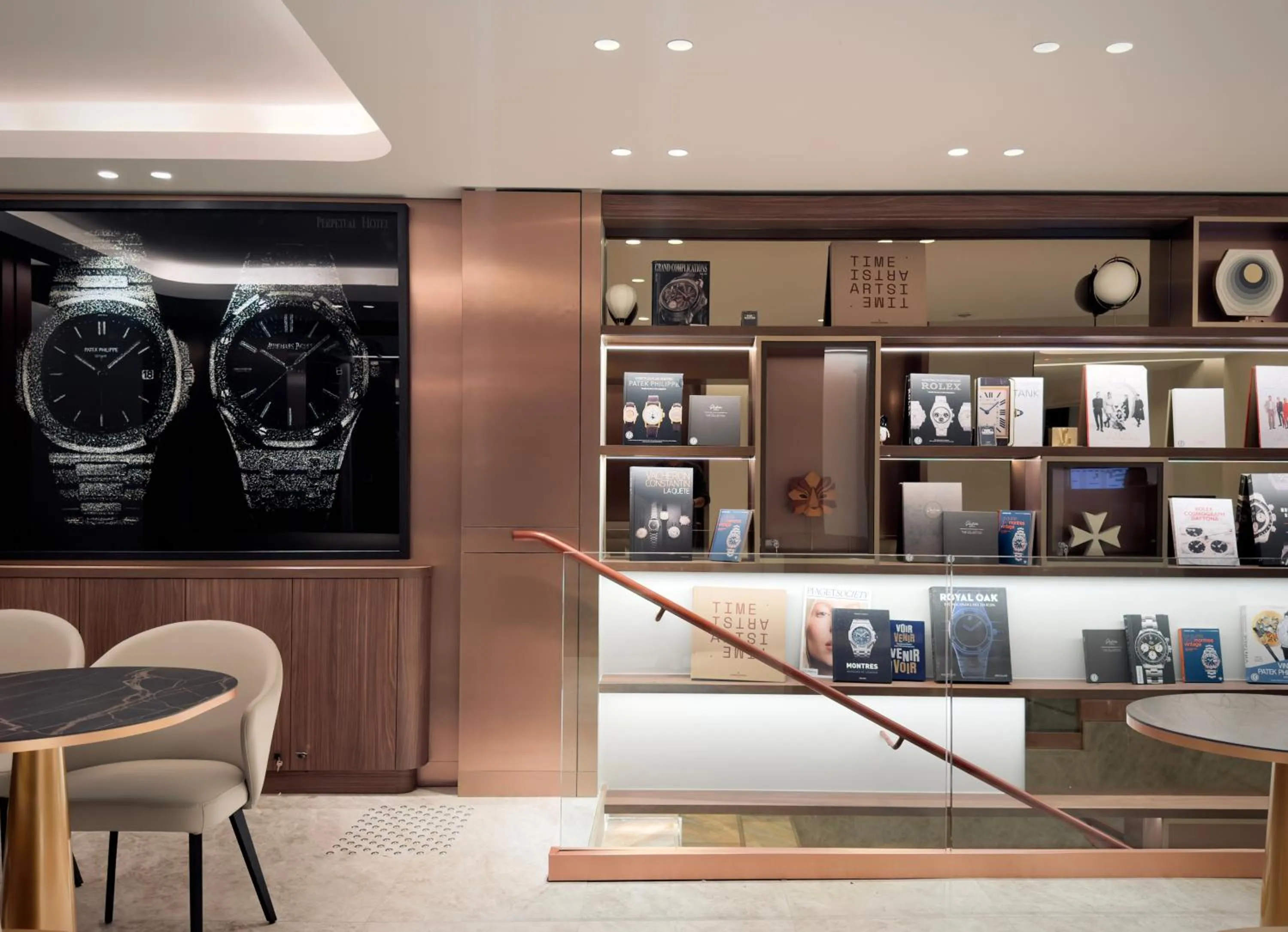 Living room in Perpetual Elysée Montaigne