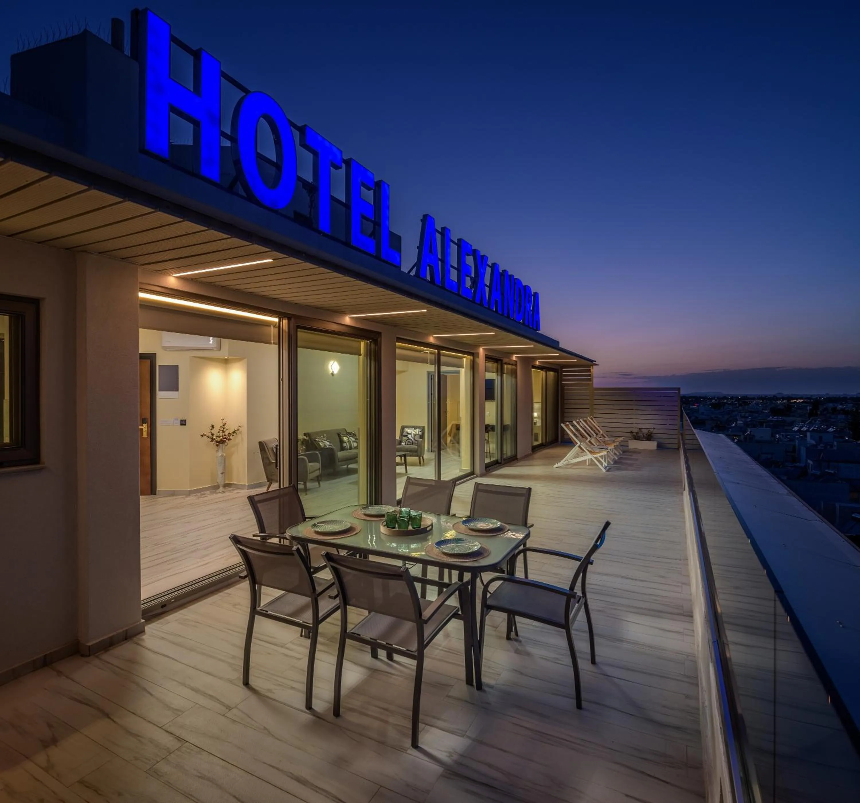 Balcony/Terrace in Alexandra Hotel&Apartments