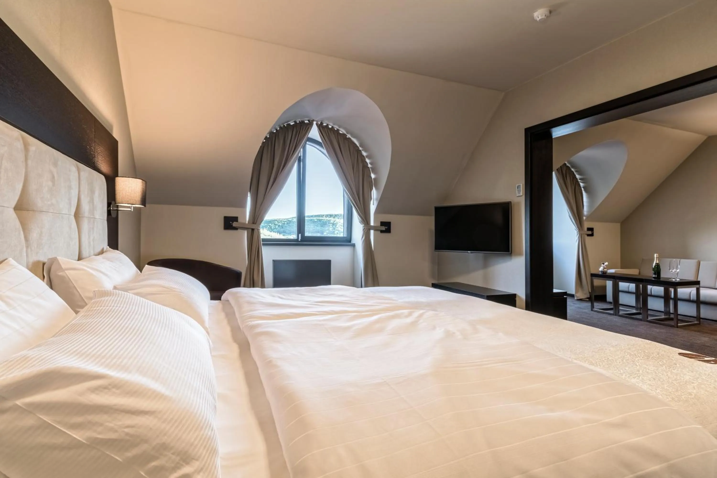 Bed in Hotel Victory