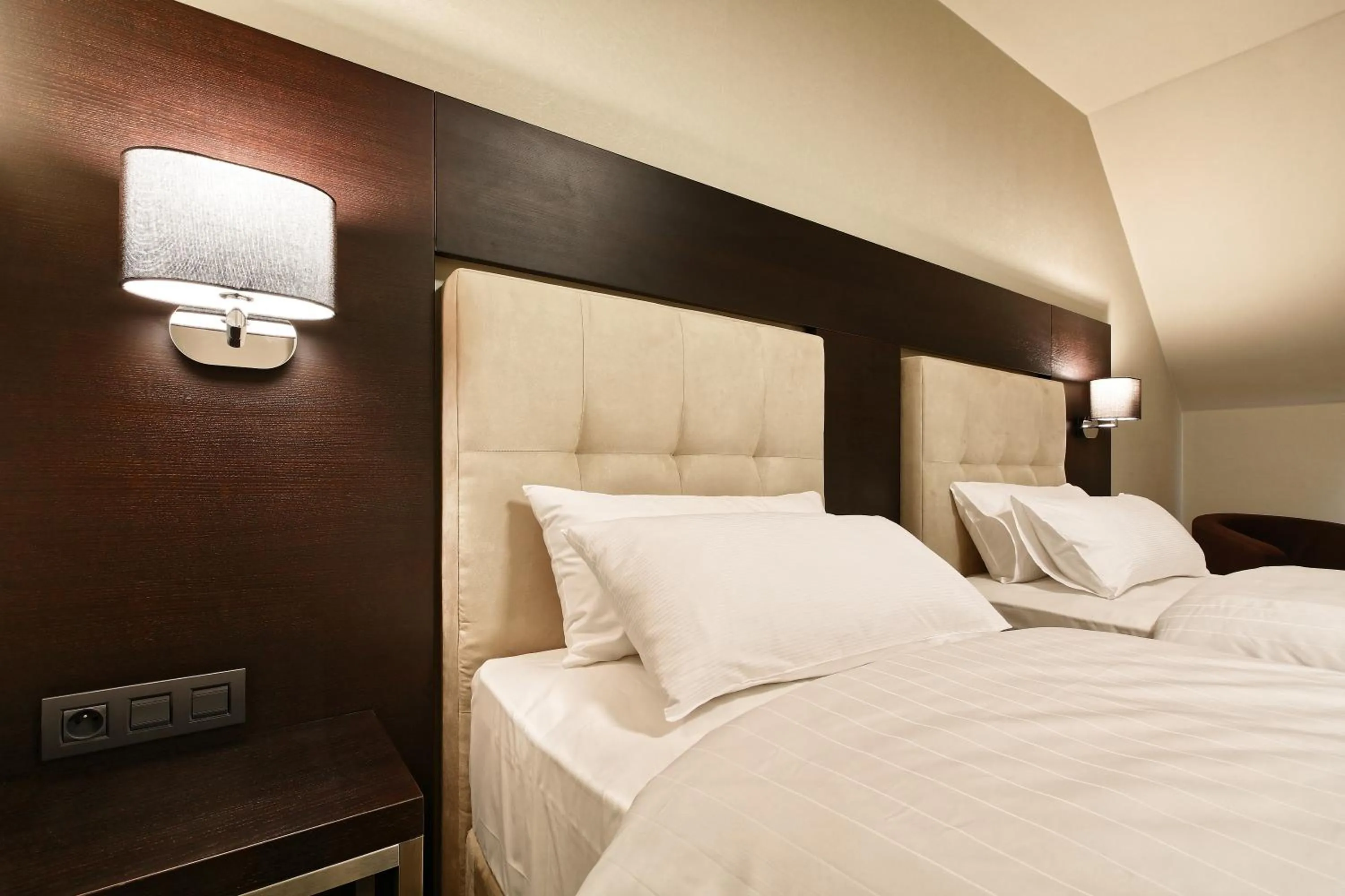 Bed in Hotel Victory