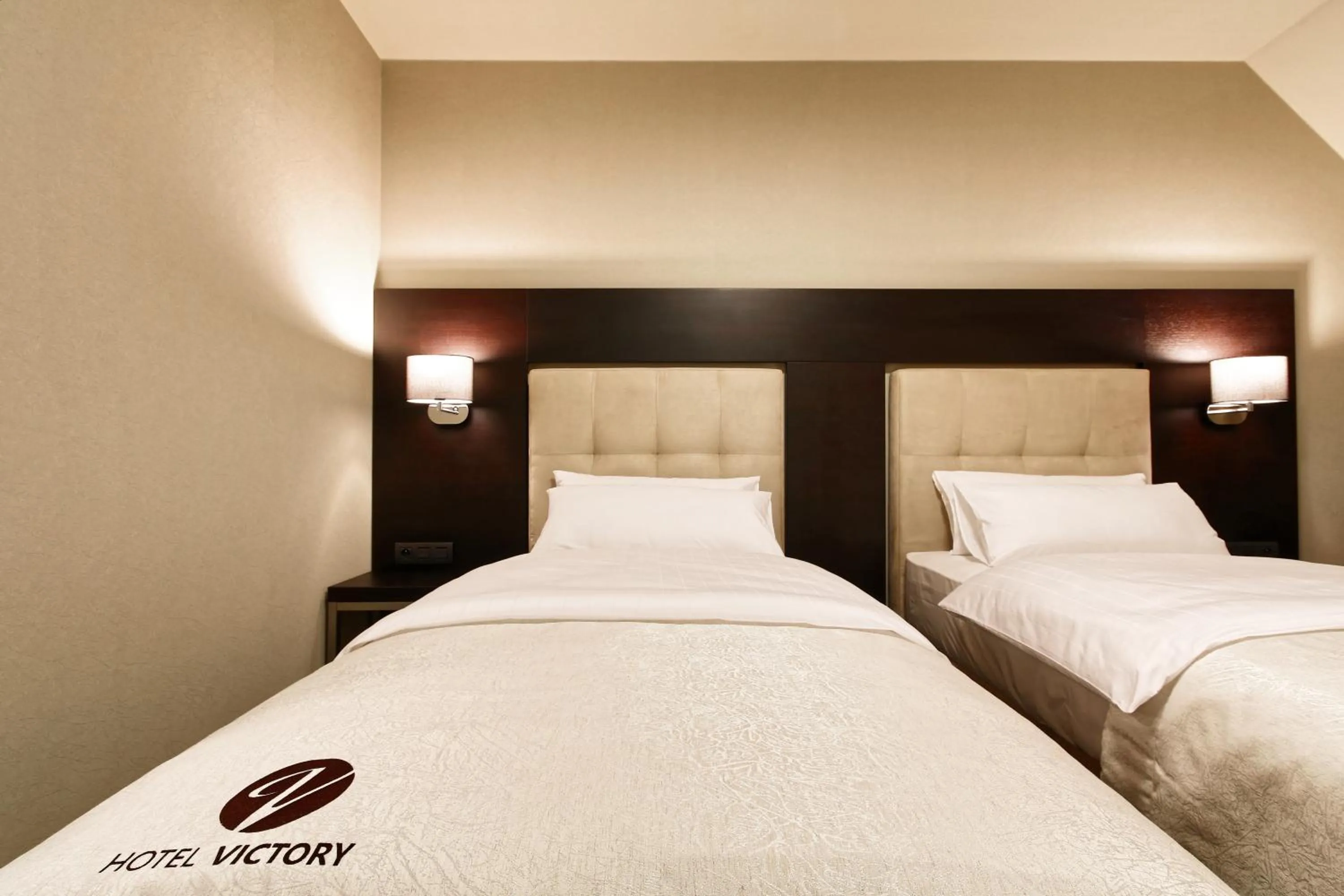 Bed in Hotel Victory