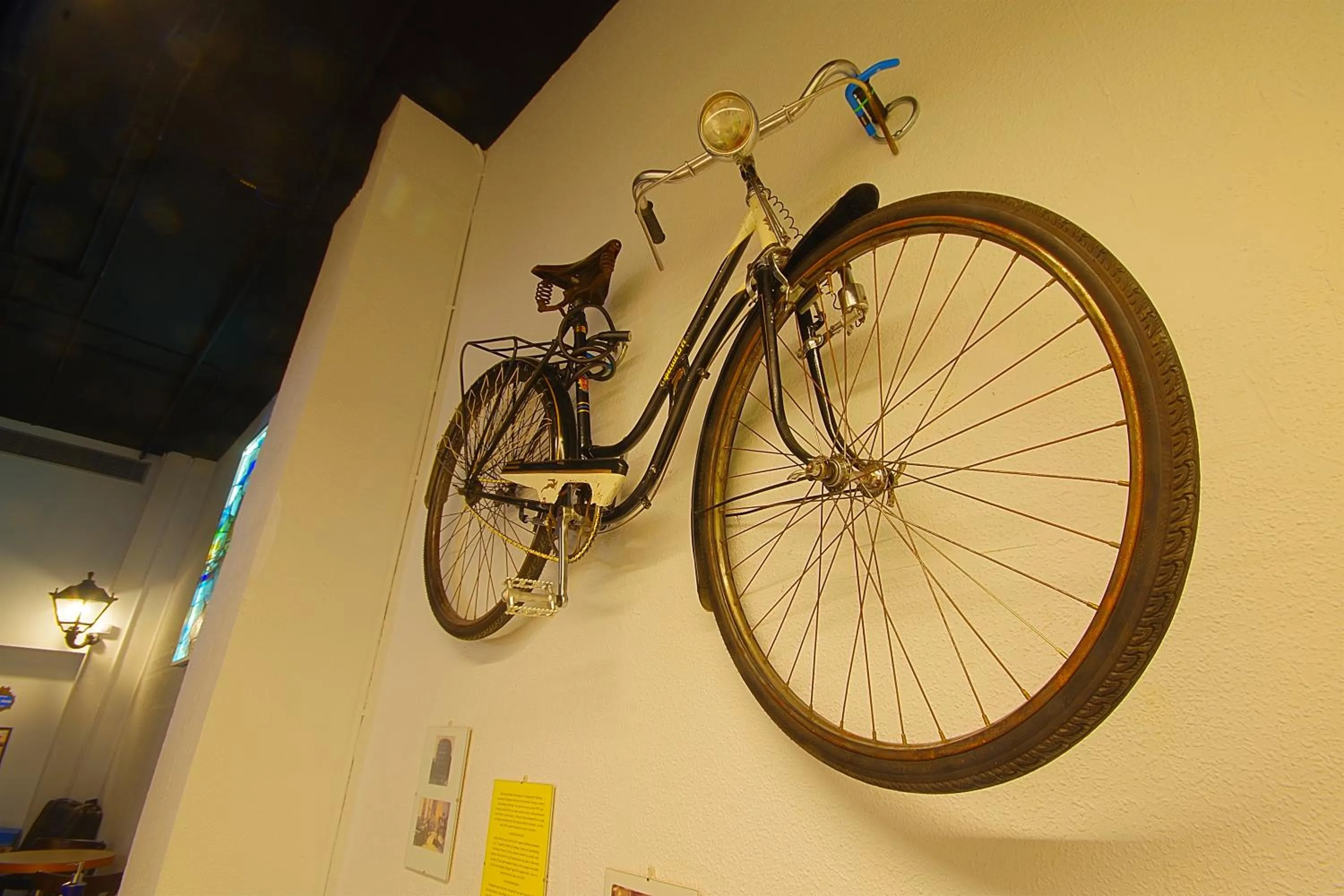 Decorative detail in All Iron Hostel