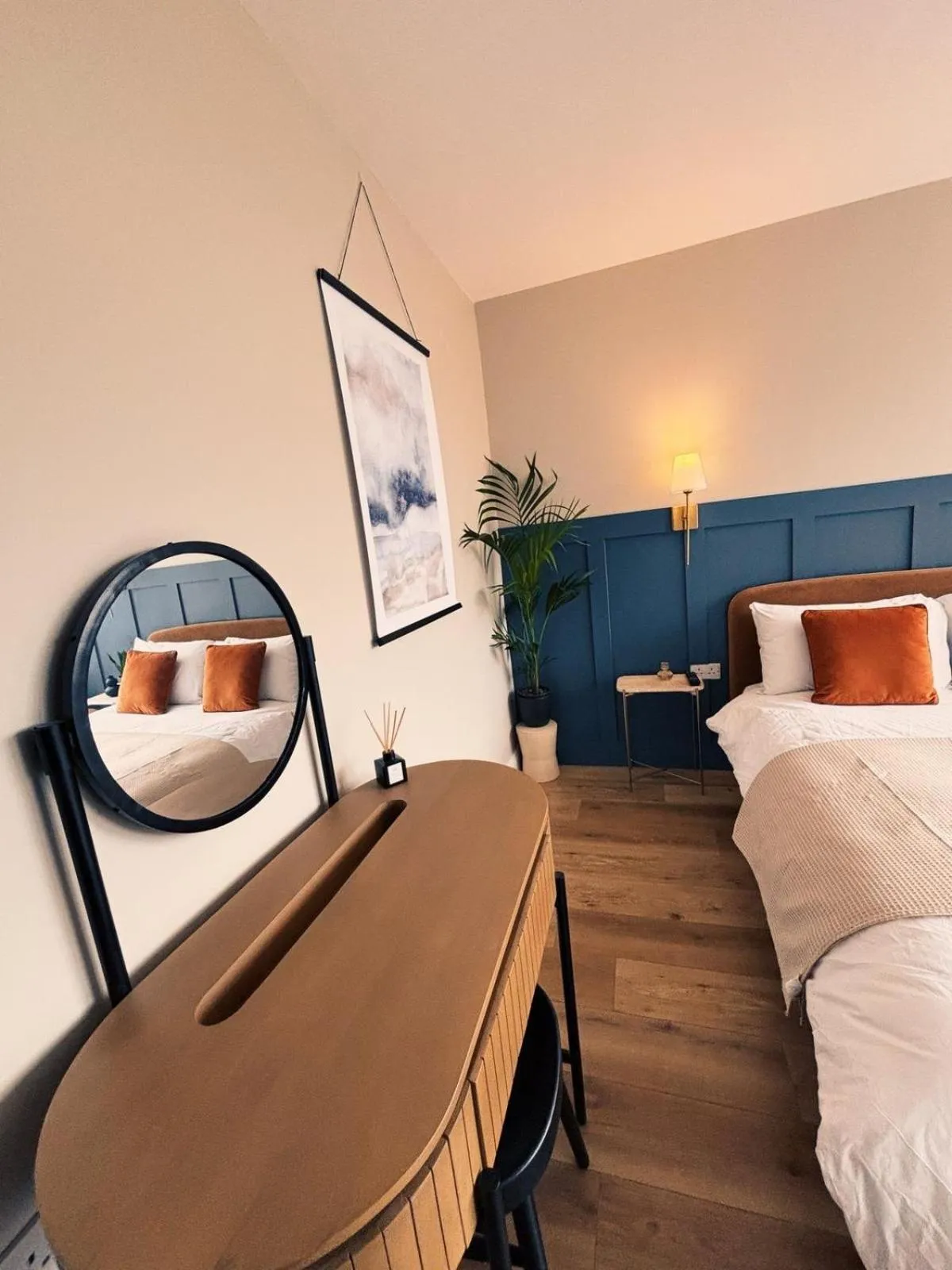 Bed in The Tower House B&B