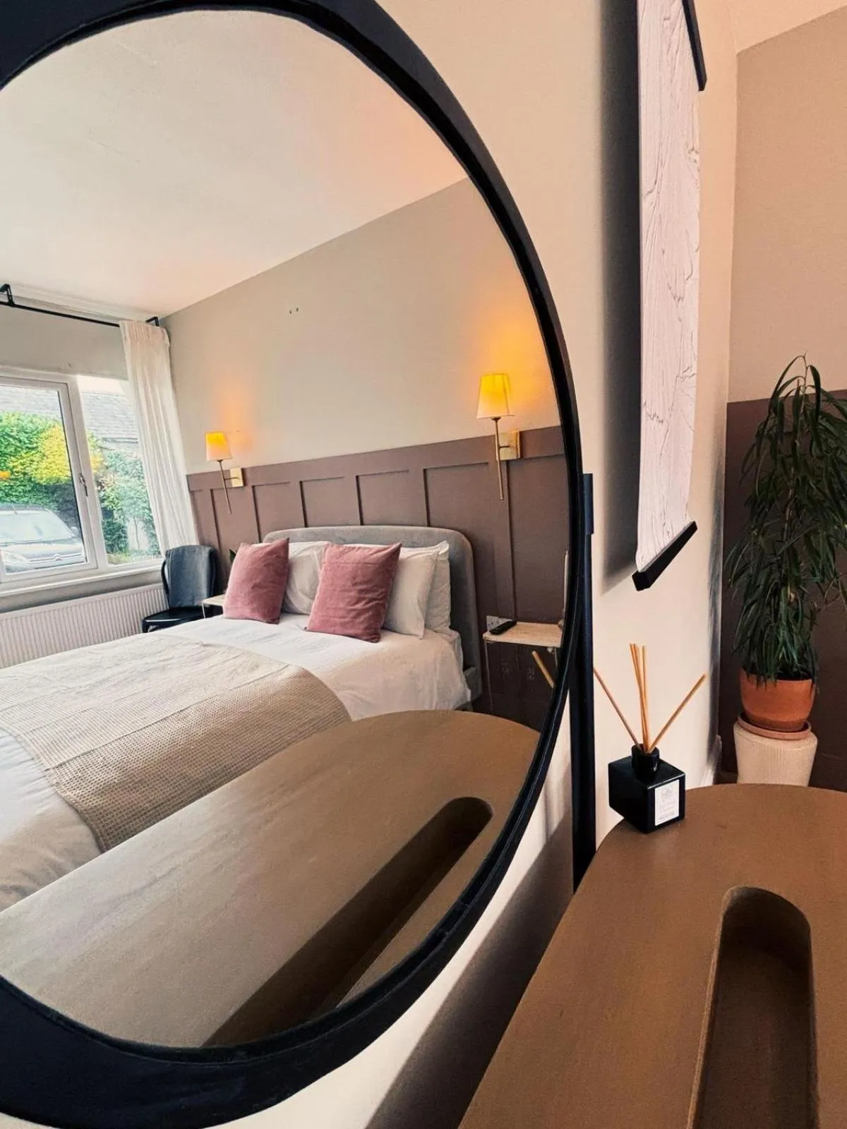 Bed in The Tower House B&B