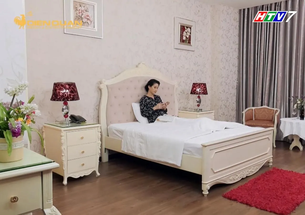 Bird's eye view, Bed in Bideco Hotel