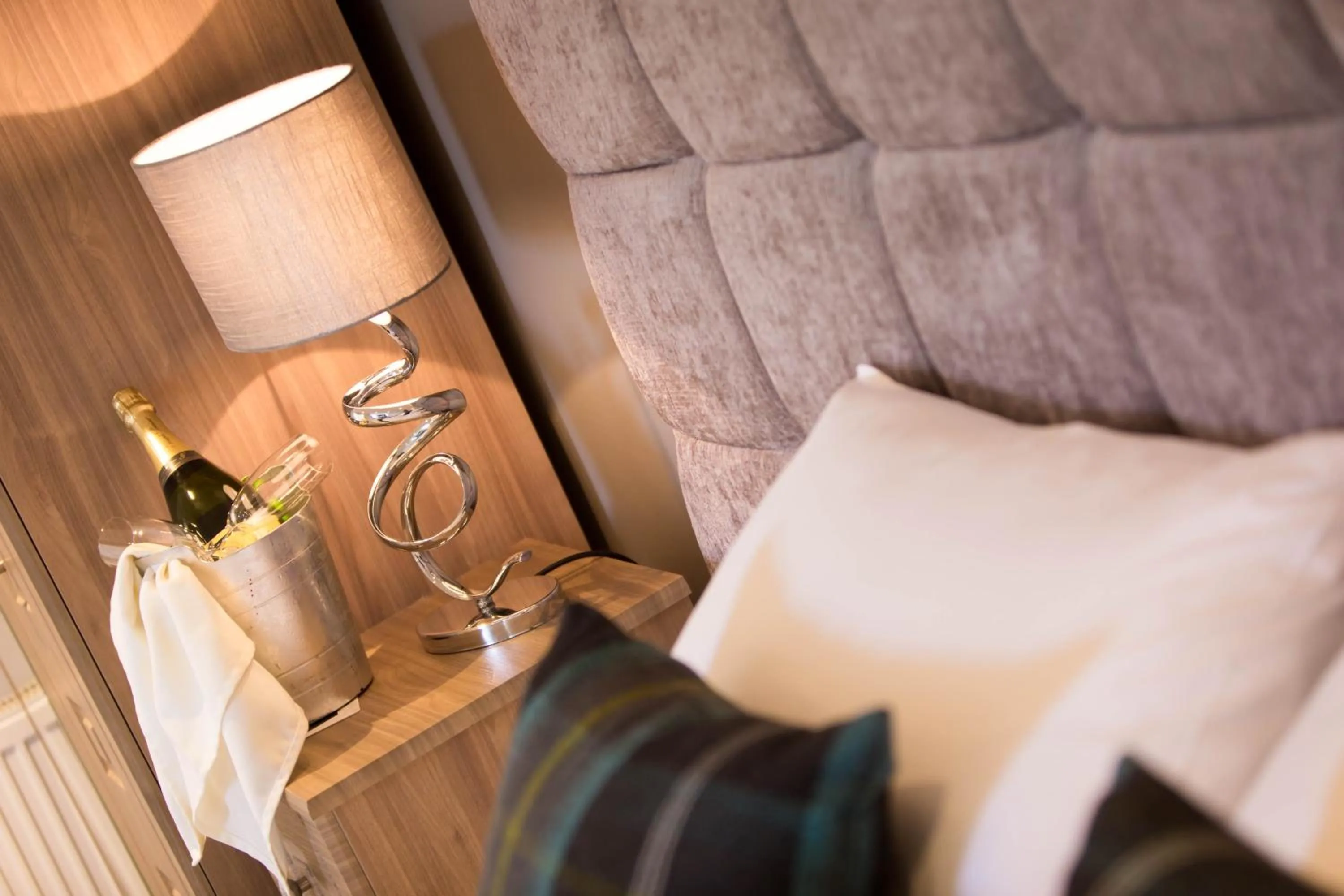 Bedroom in Templehall Hotel