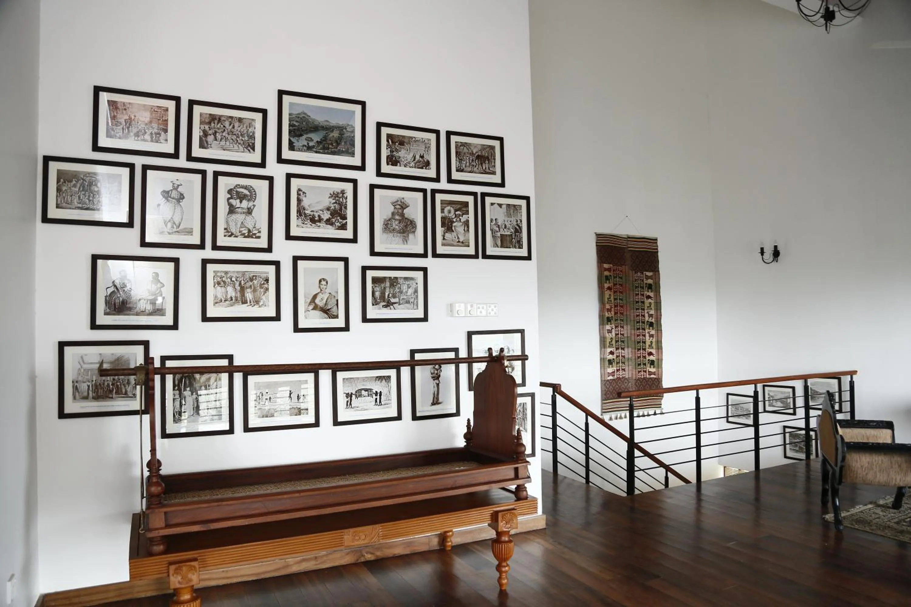 Decorative detail in Cirute' Talwatte, Kandy